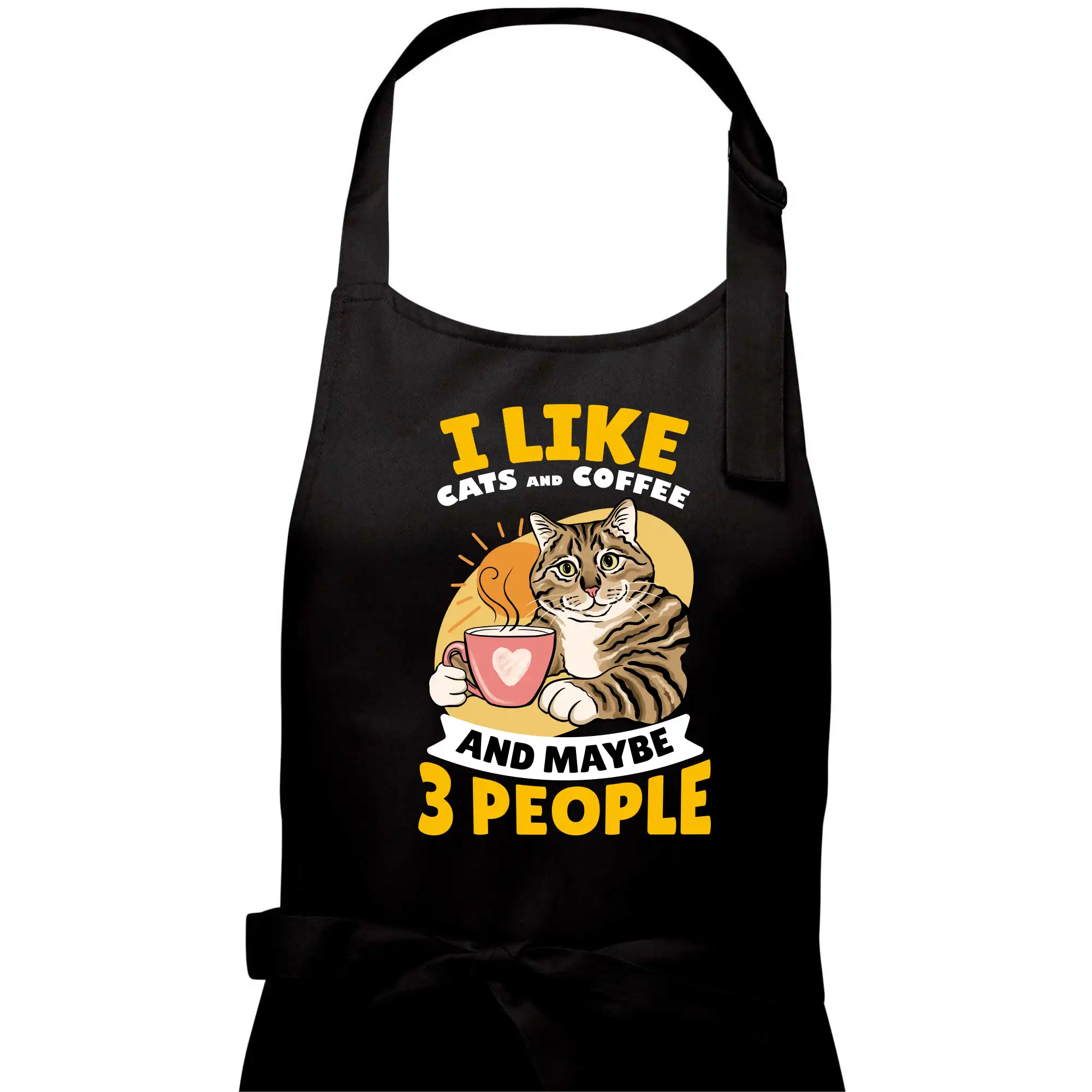 I like cats and coffee and maybe 3 people