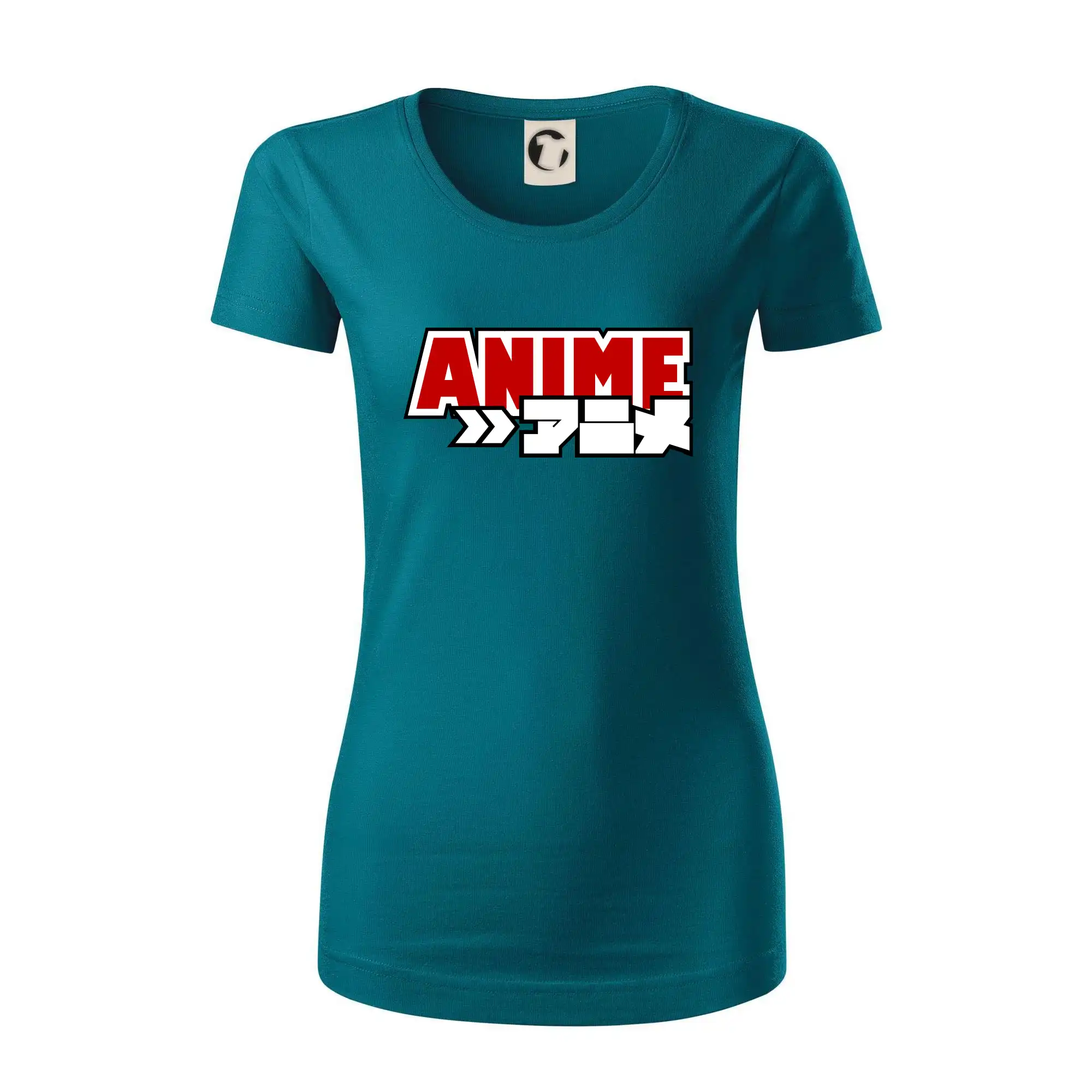 Anime nápis červený