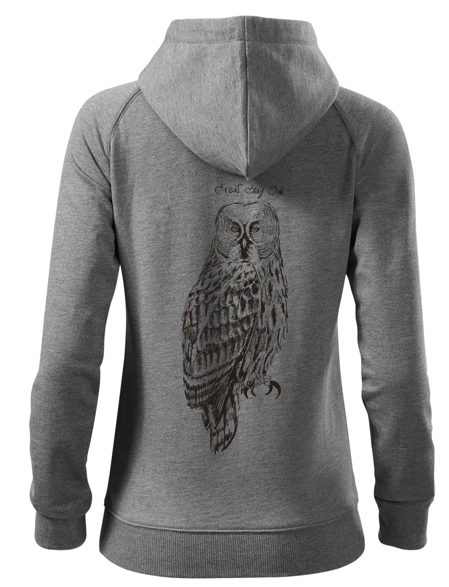 Puštík vousatý great gray owl