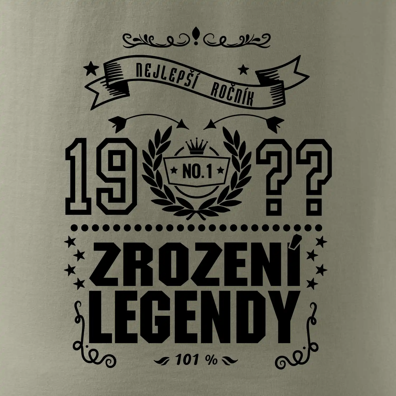 Zrození legendy - pro všechny - vlastní letopočet