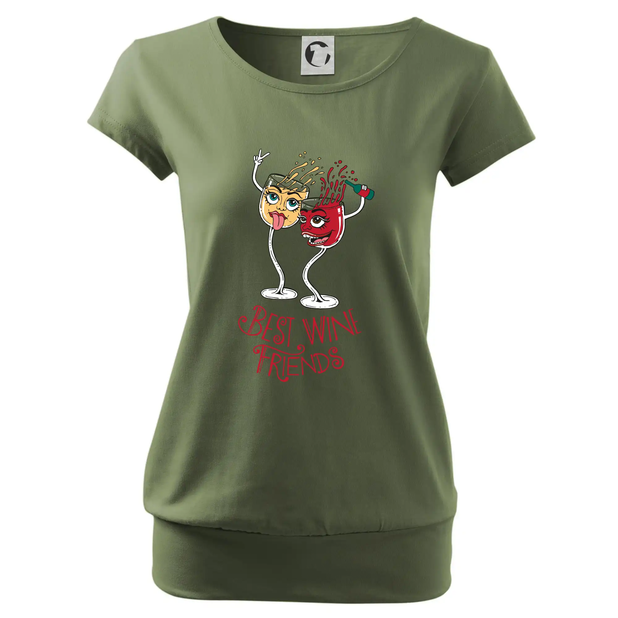 Best wine friends dancing (Pecka design)