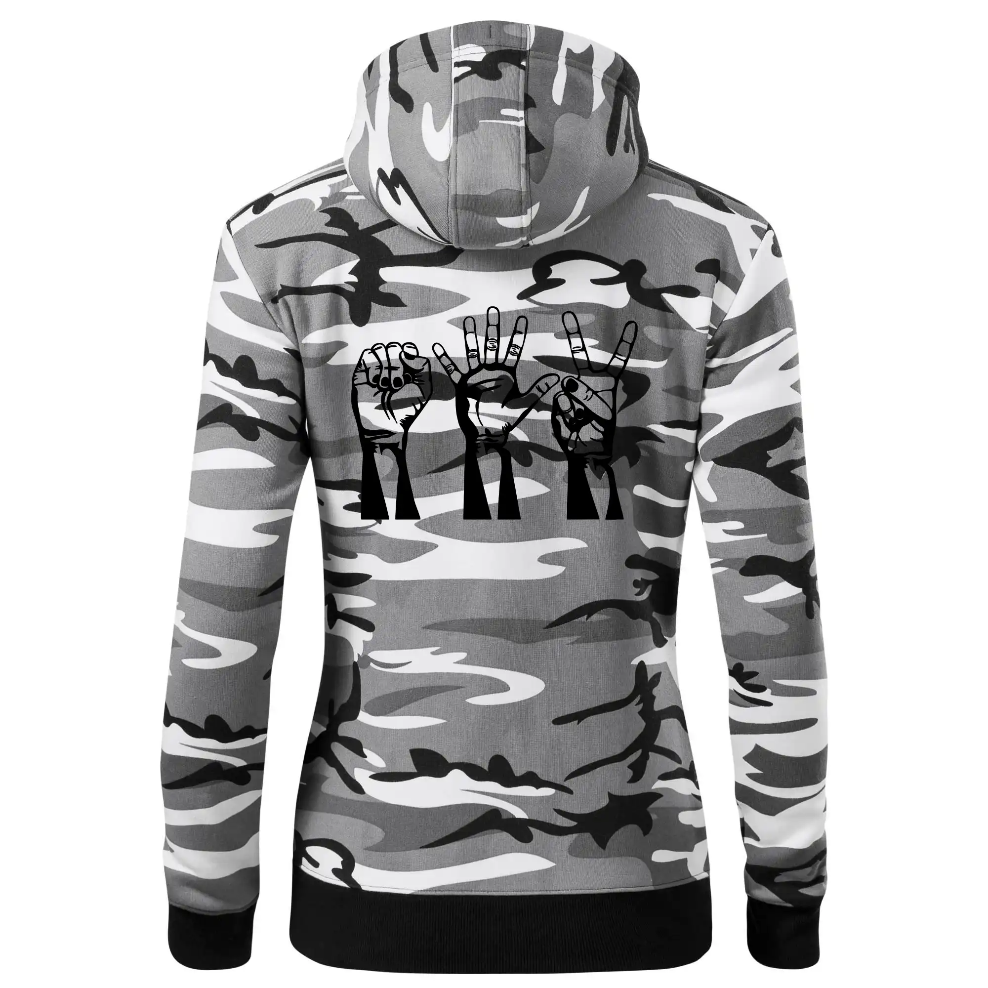 Kámen nůžky papír černé