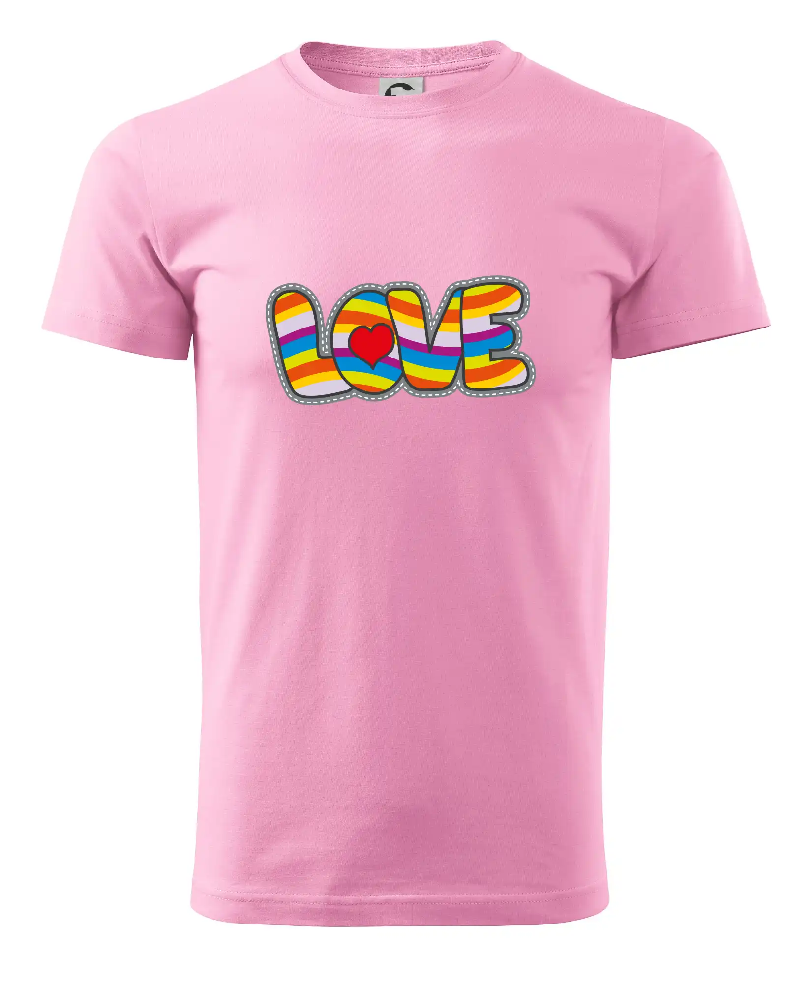 Love nápis duhový