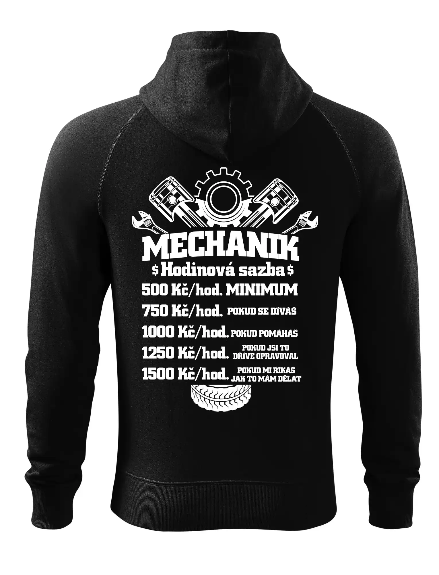 Mechanik - hodinová sazba