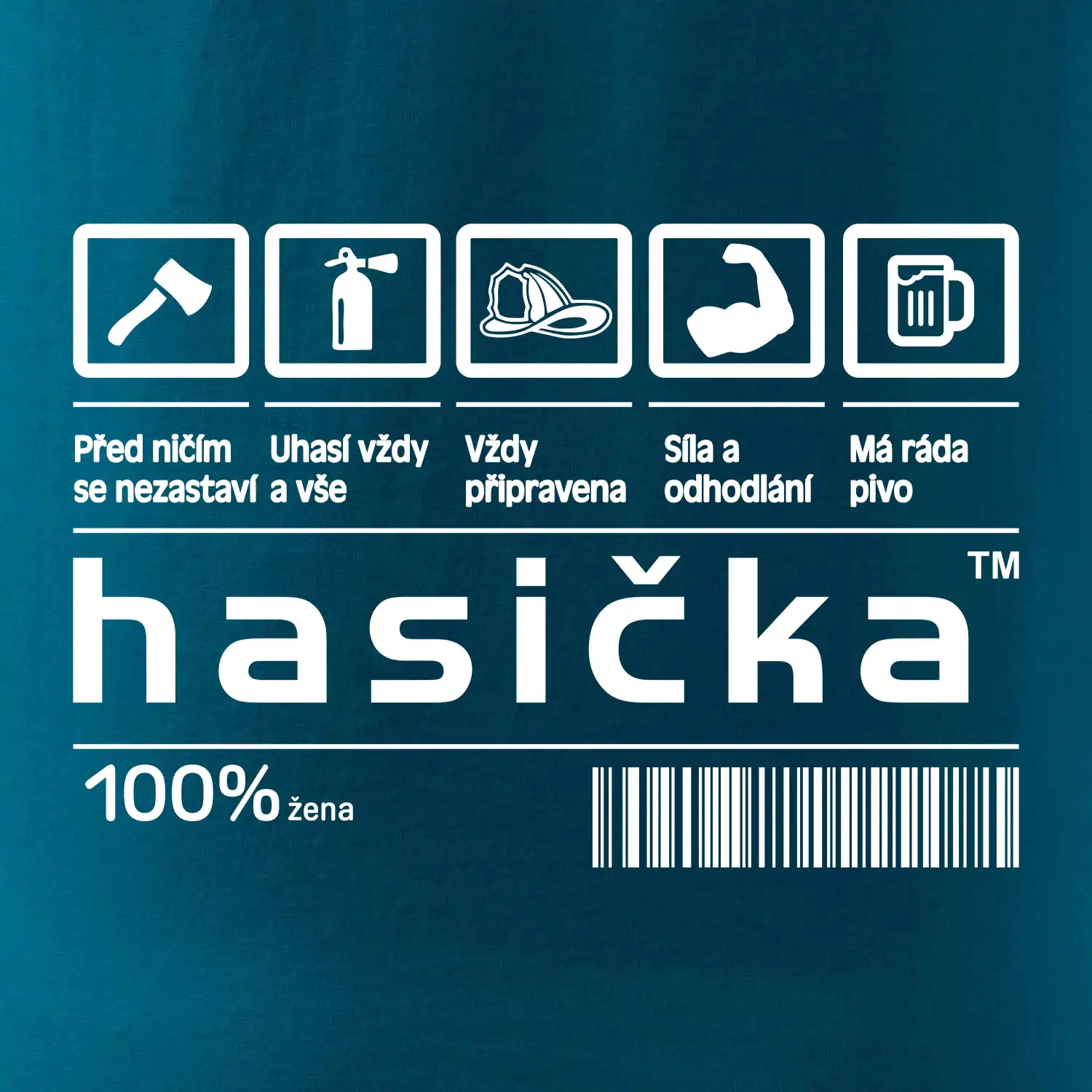 Čárový kód - Hasička