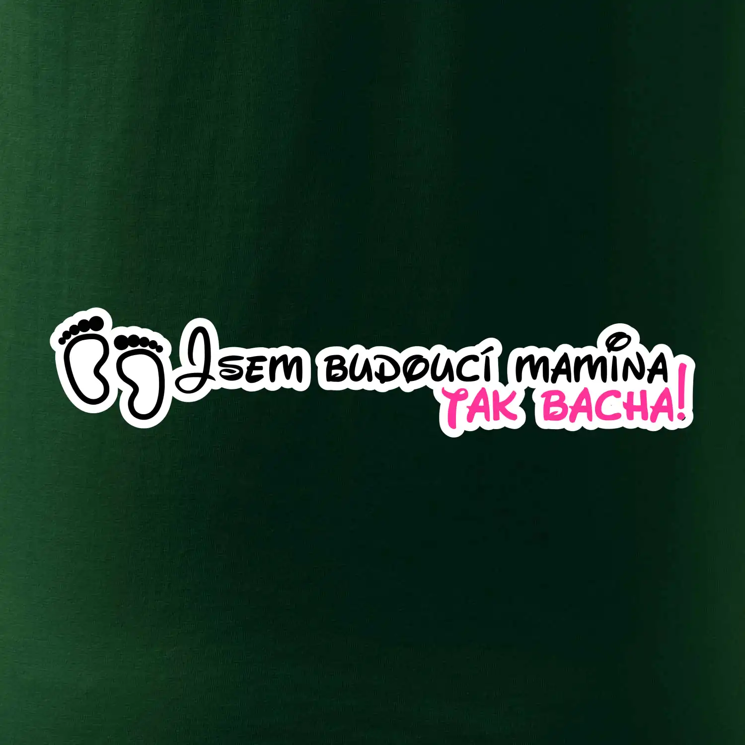 Jsem budoucí mamina - tak bacha!