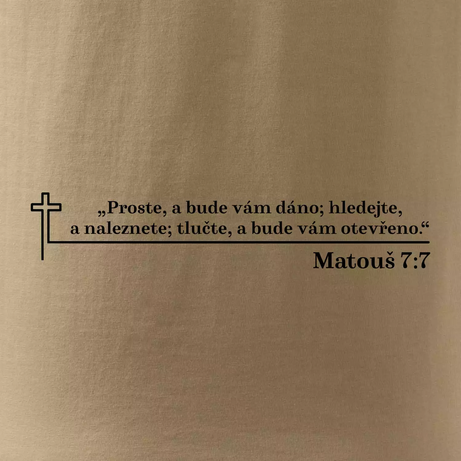 Citáty z bible - Matouš 7:7