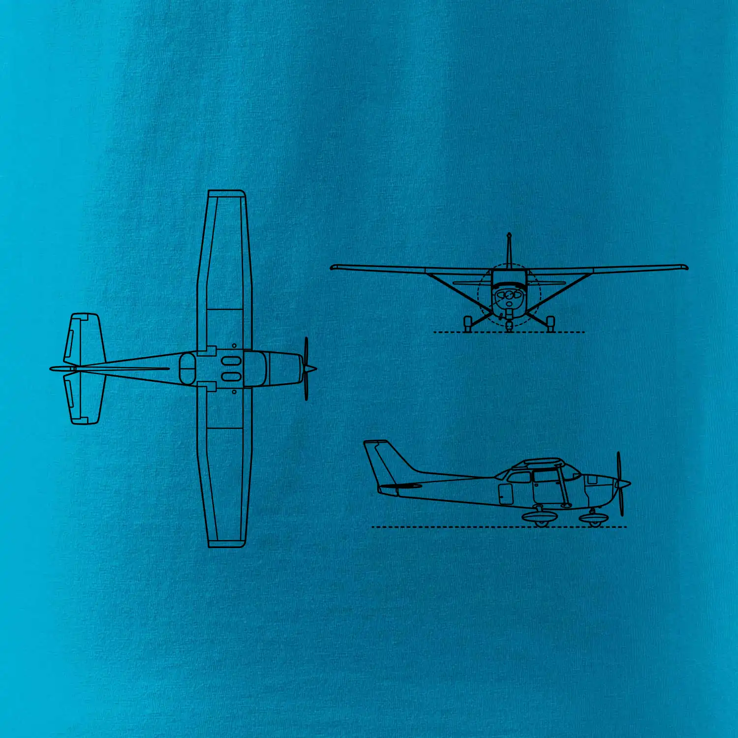 Obrys Cessna 172 Skyhawk