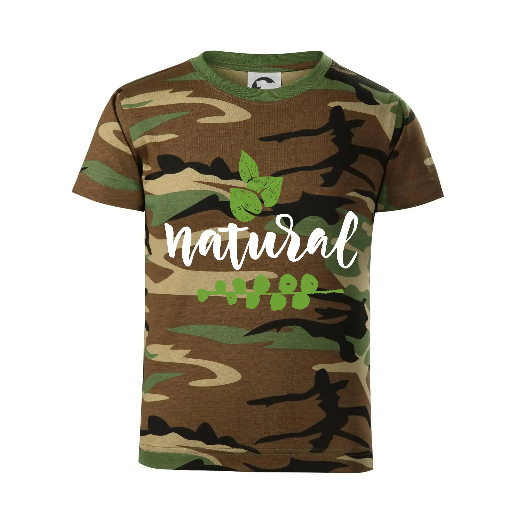 Natural - nápis v listech