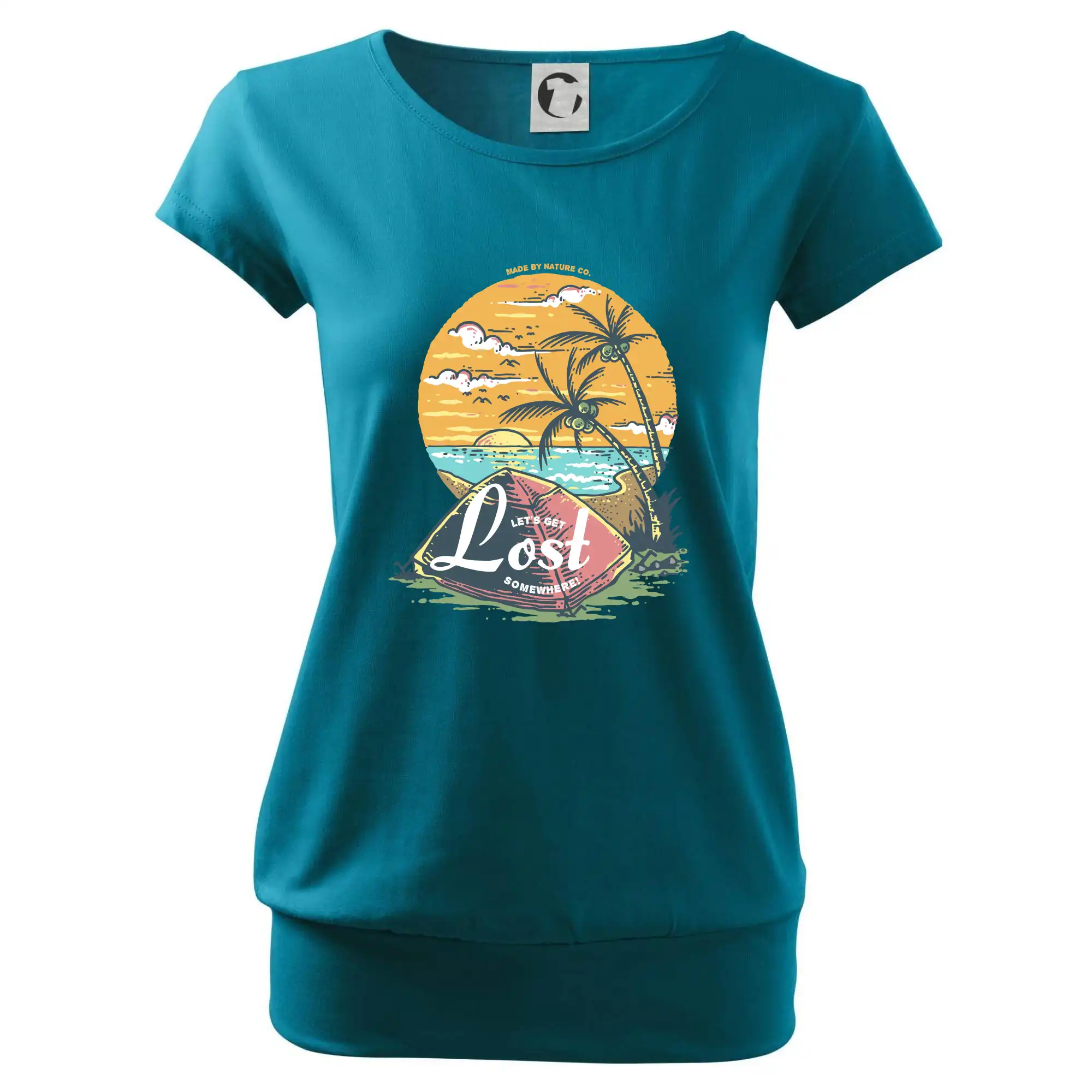 Beach camping get lost somewhere