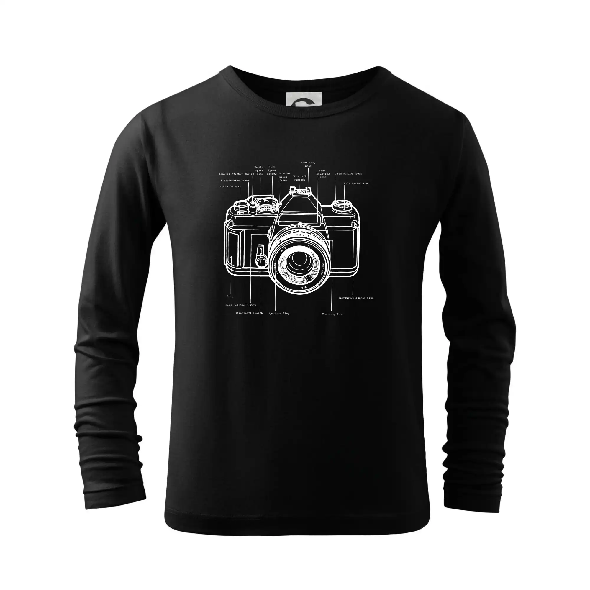 Nákres starý fotoaparát