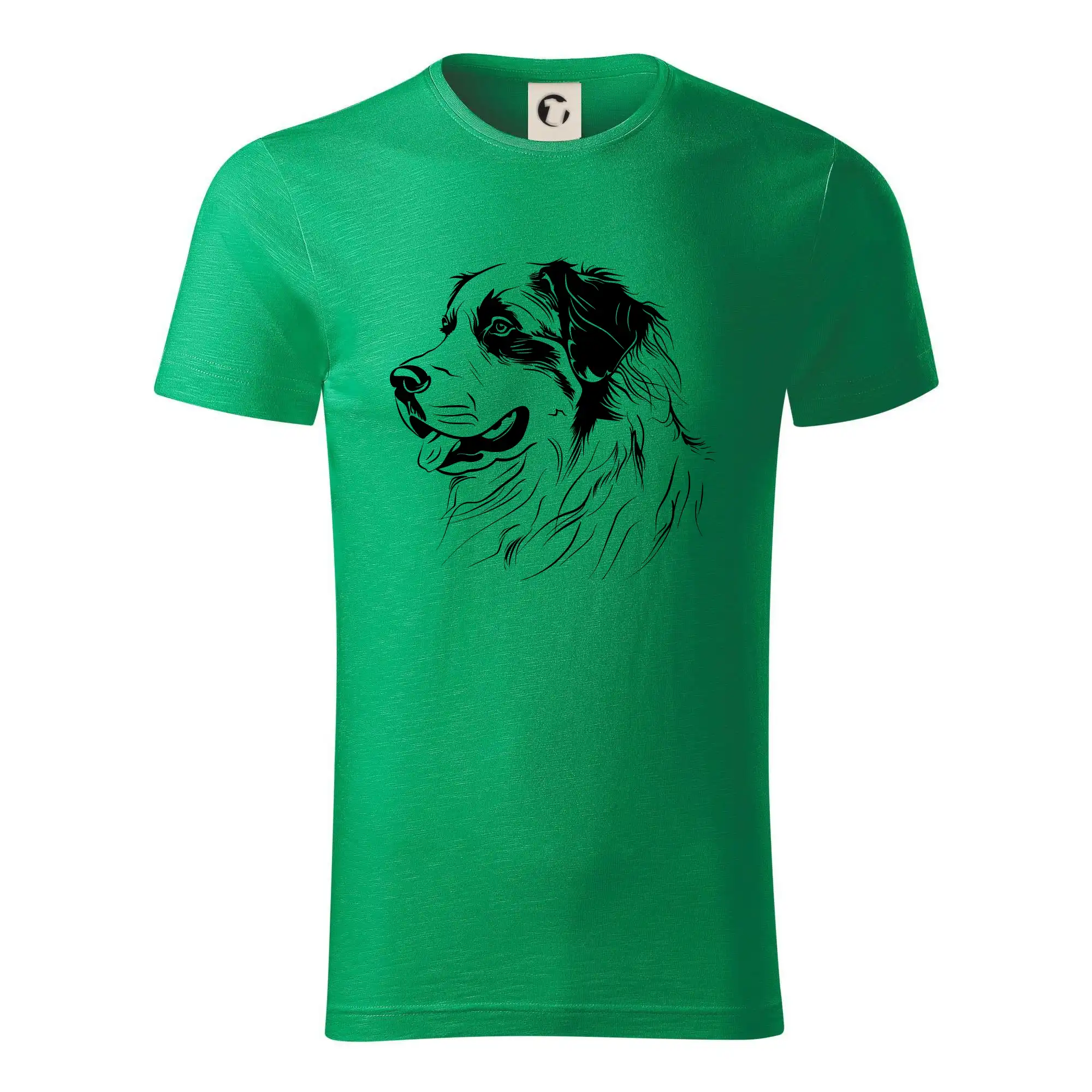 Bernský salašnický pes černá kresba