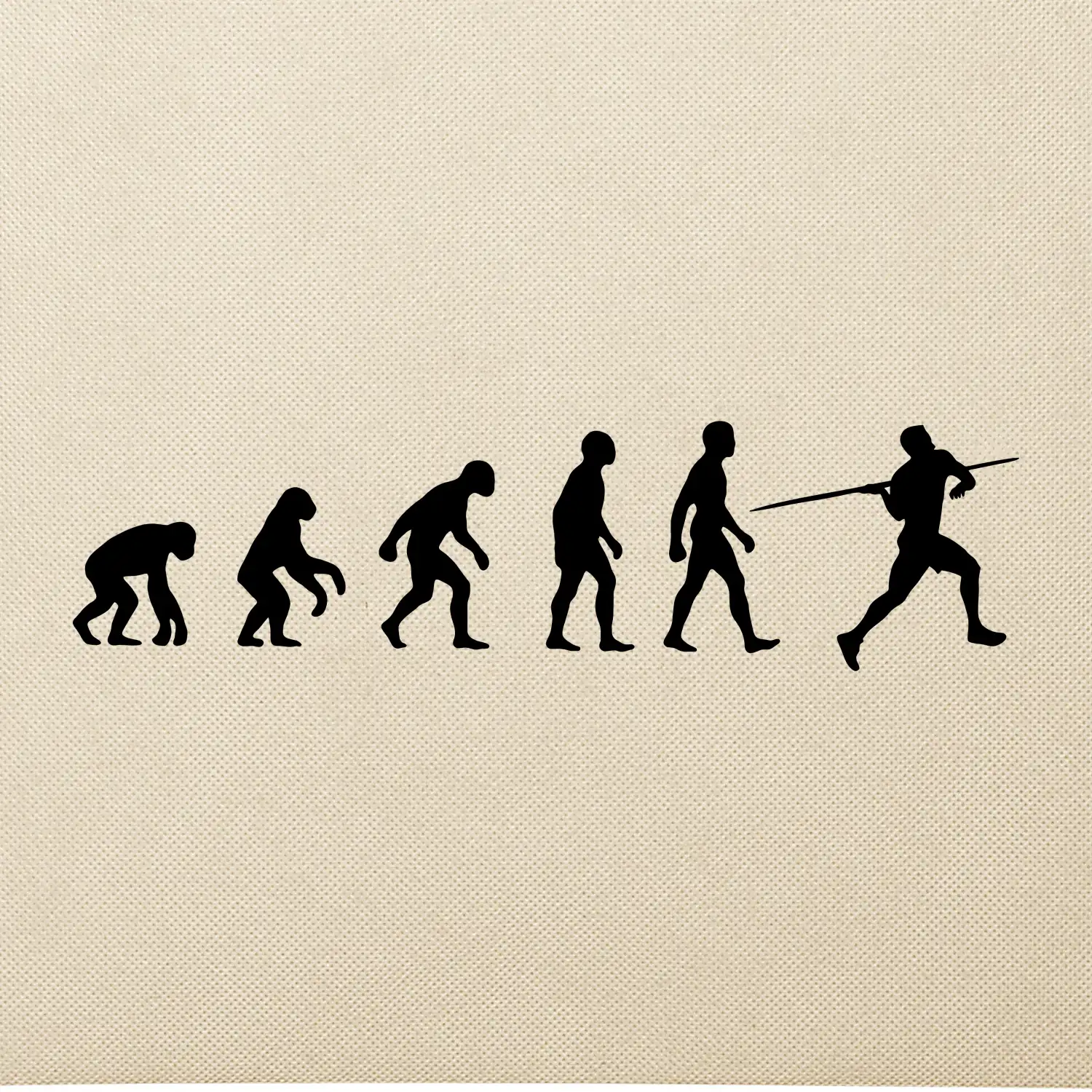 Evoluce hod oštěpem