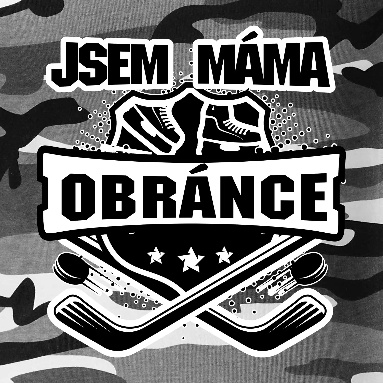 Hokejový erb - Máma obránce