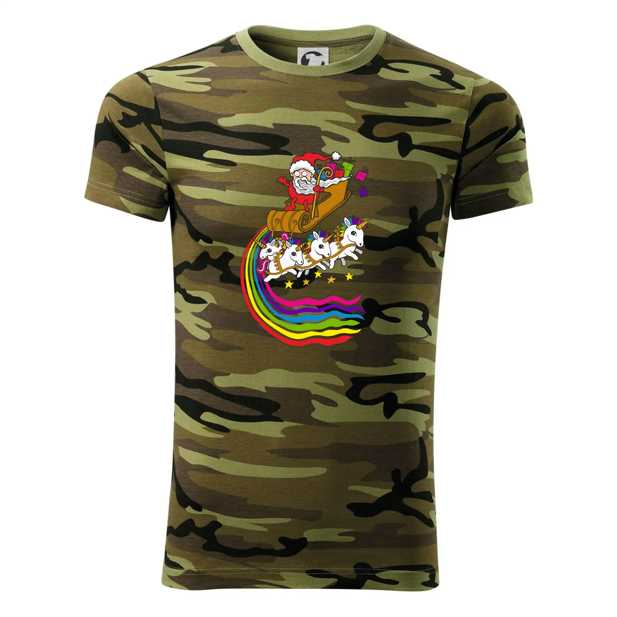 Santa a jednorožci (Pecka design)