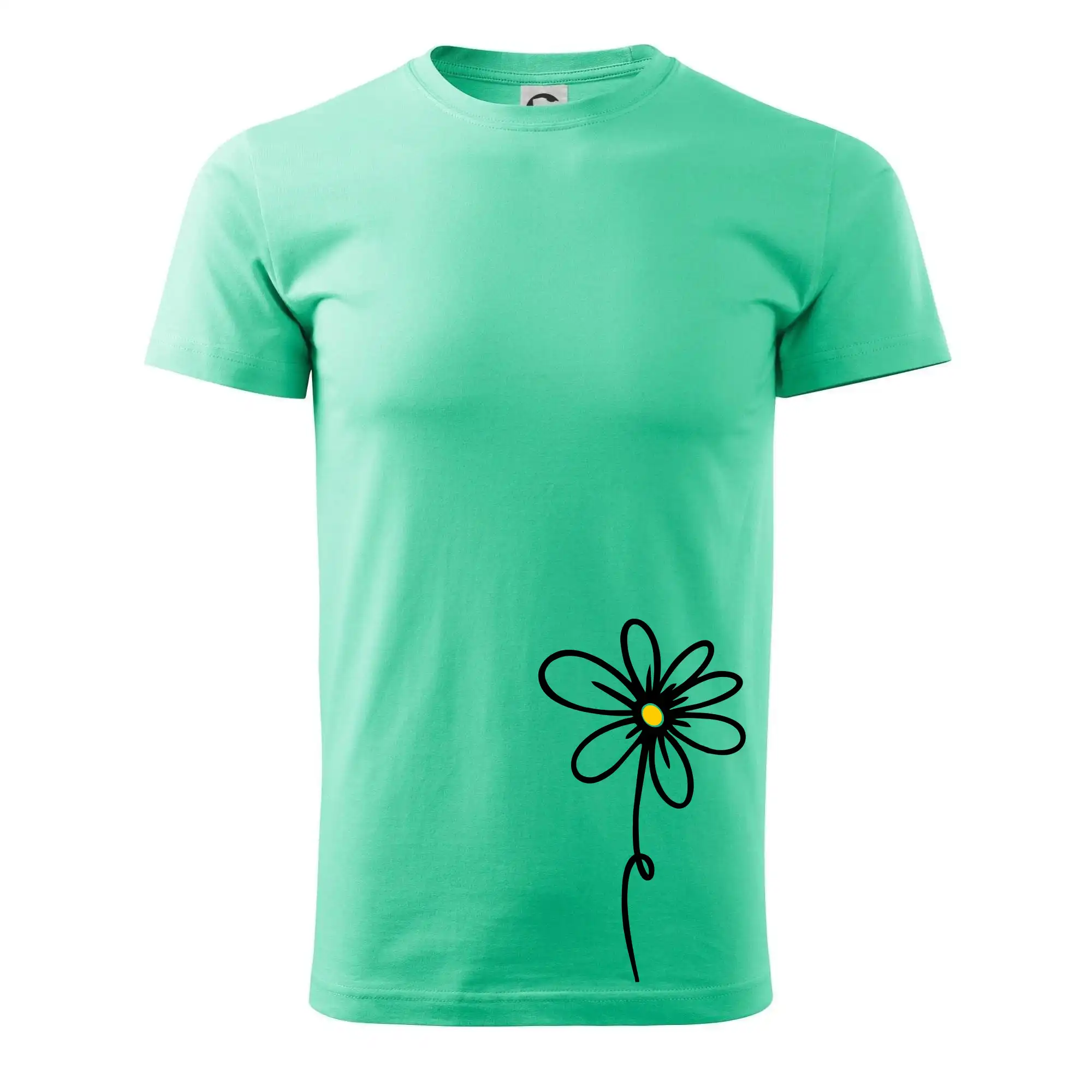 Kopretina - dole na výšku