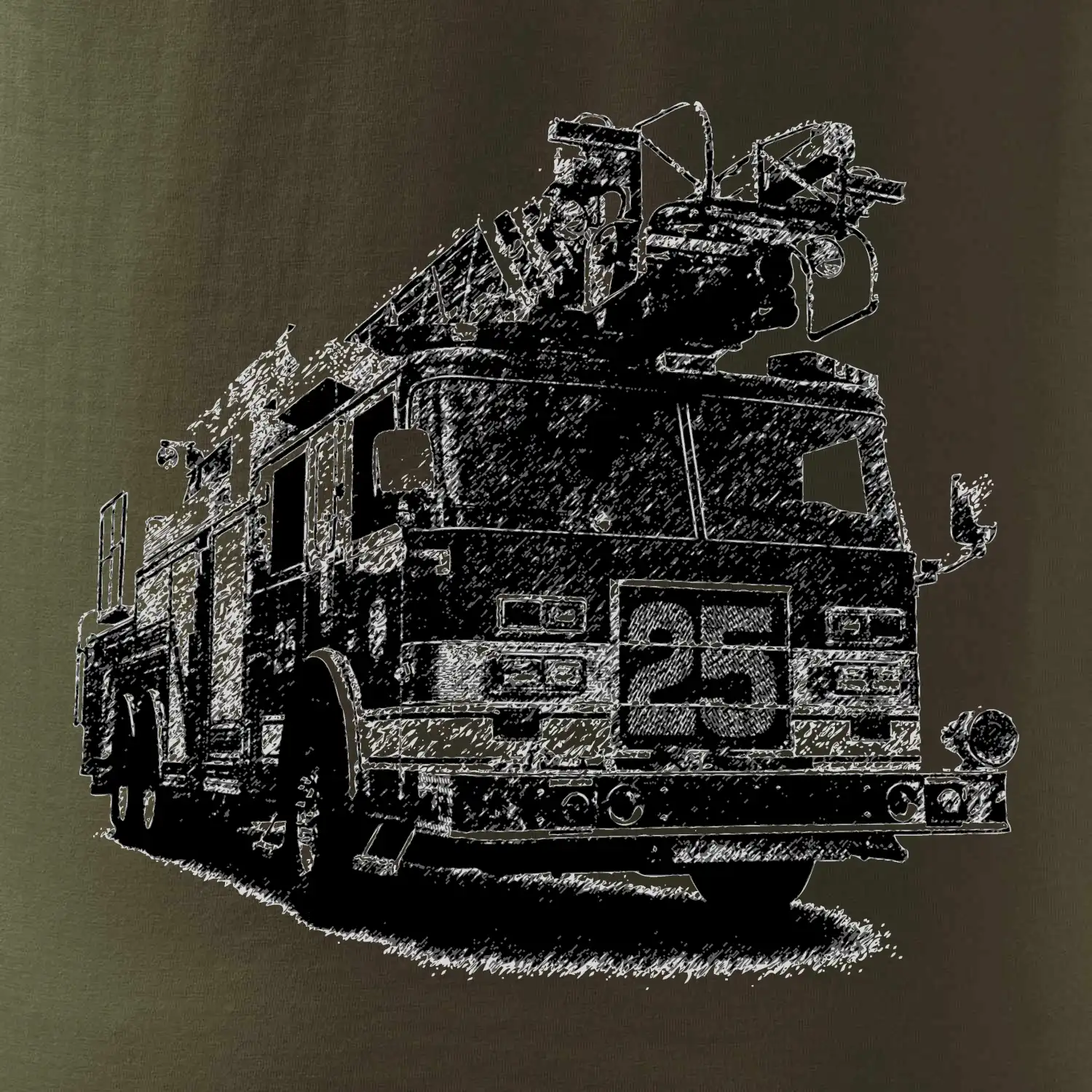 Hasičské auto 25