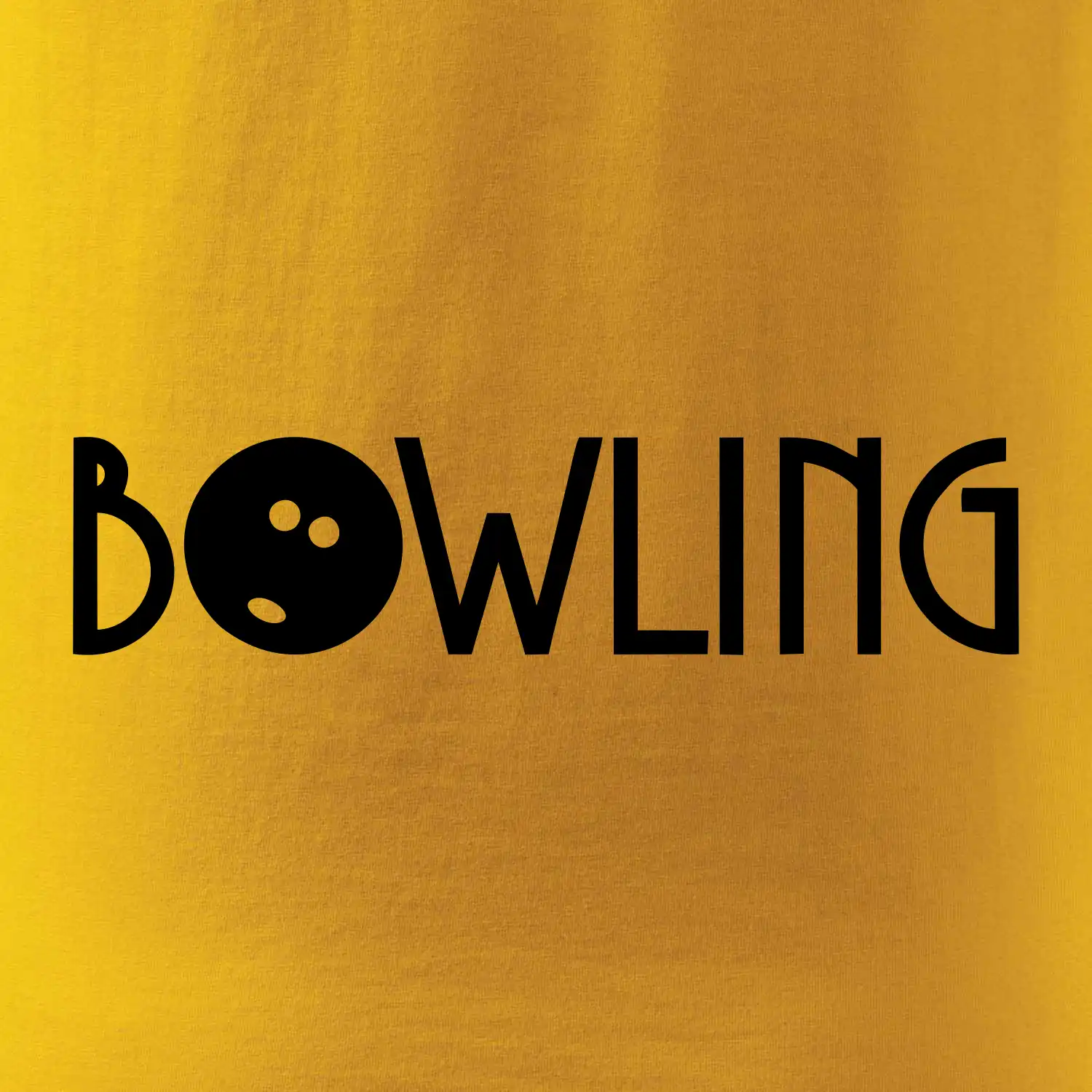 Bowling nápis