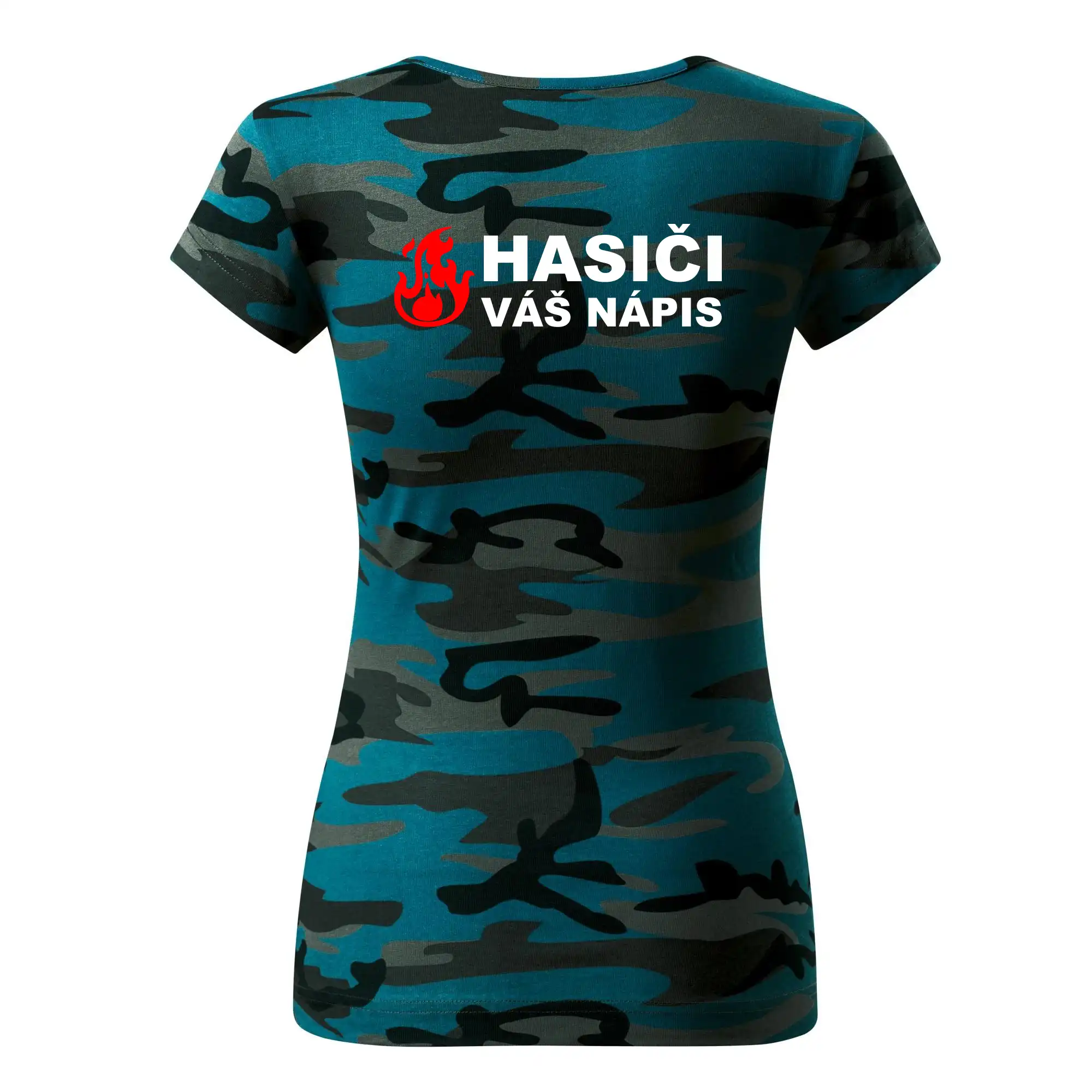 Hasiči (oheň,  Firesport, název sboru - vlastní nápis)