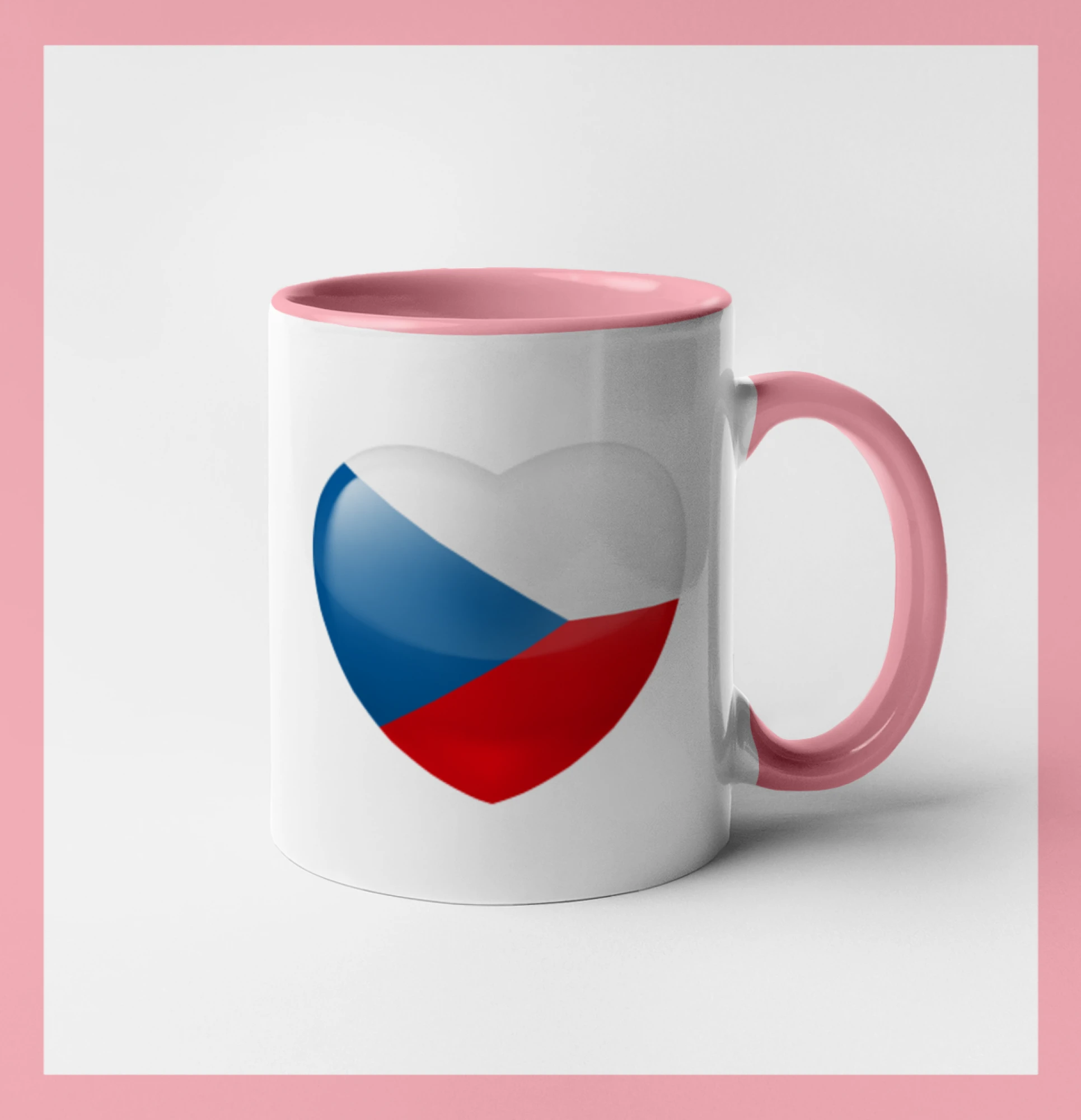 Česká vlajka srdce