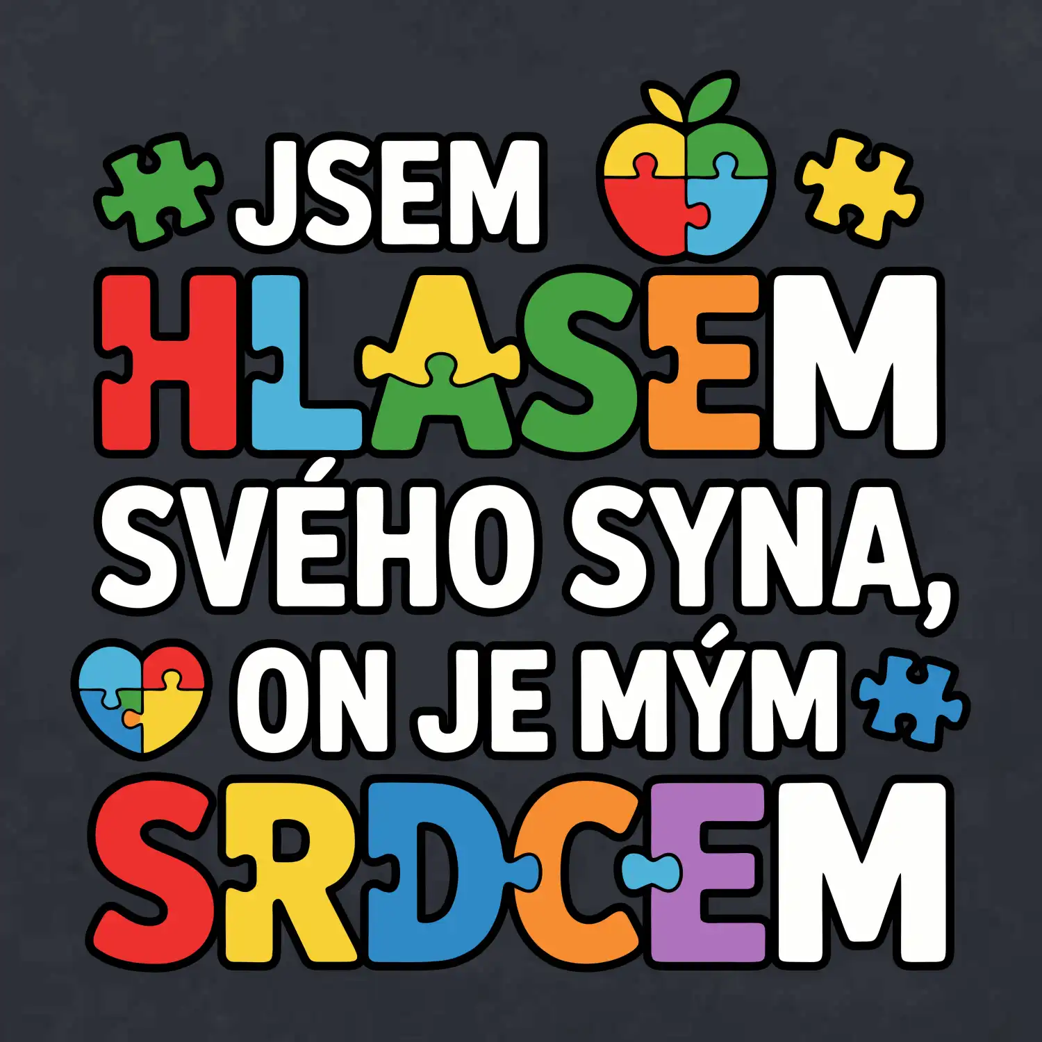 Autismus - Jsem hlasem svého syna, on je mým srdcem