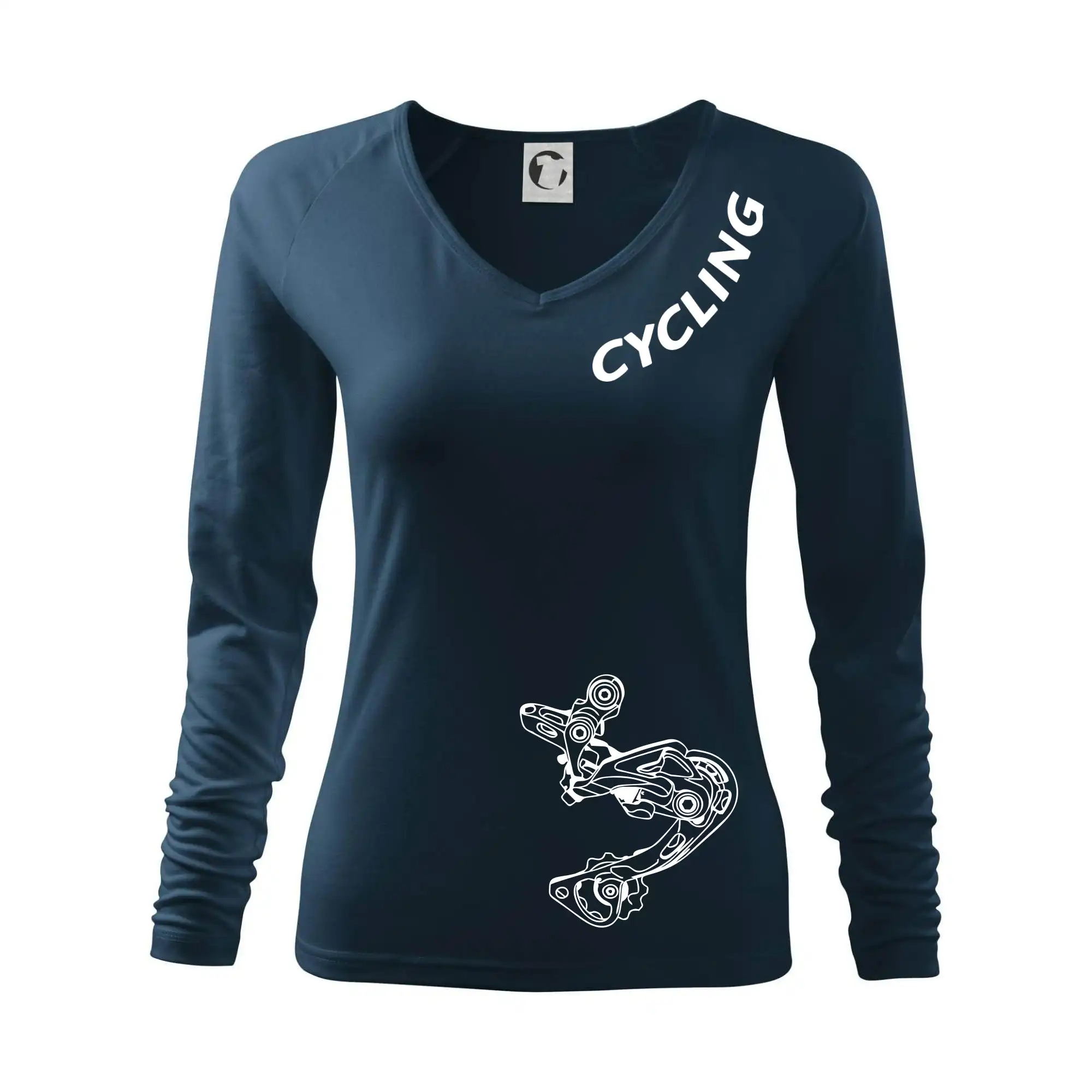 Cycling nápis šikmo