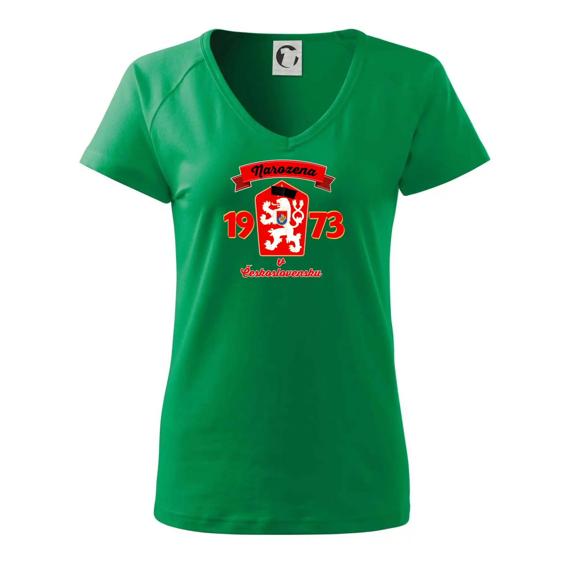 Narozena v Československu - Přelepený znak 1973