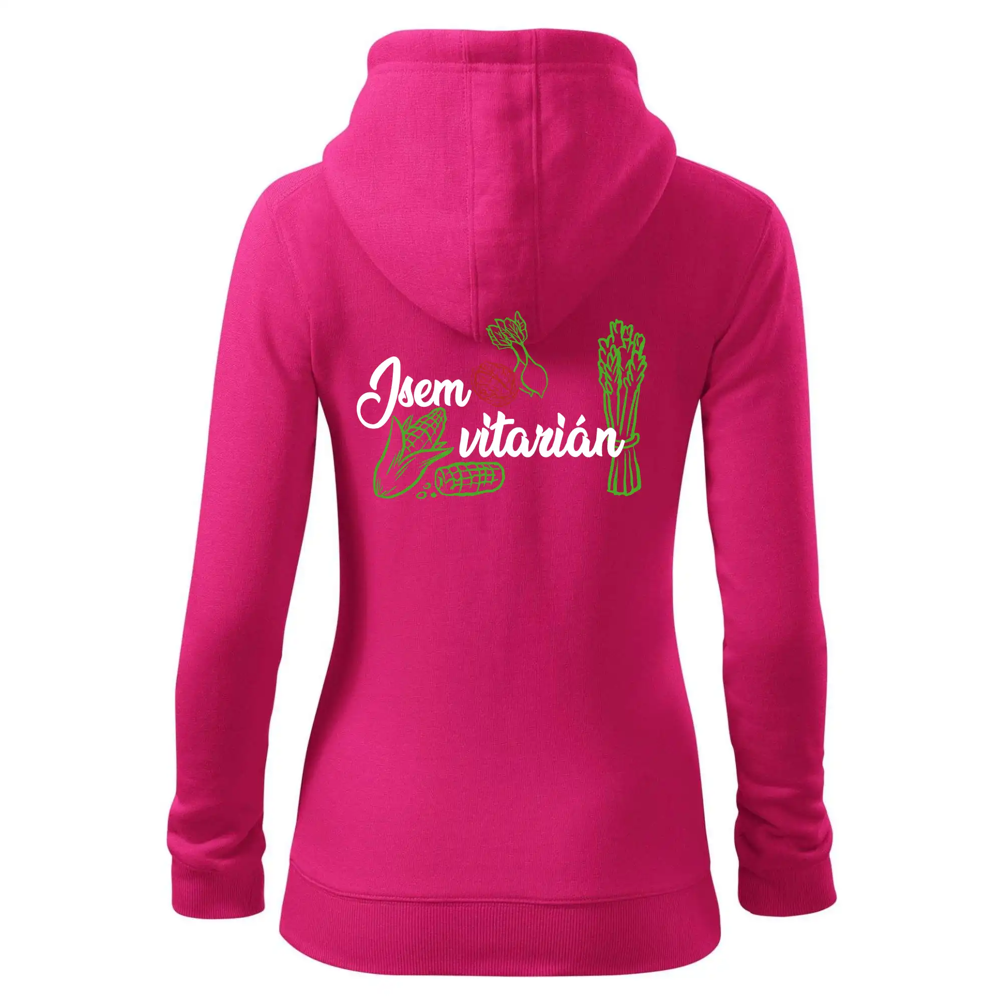 Jsem vitarián - nápis