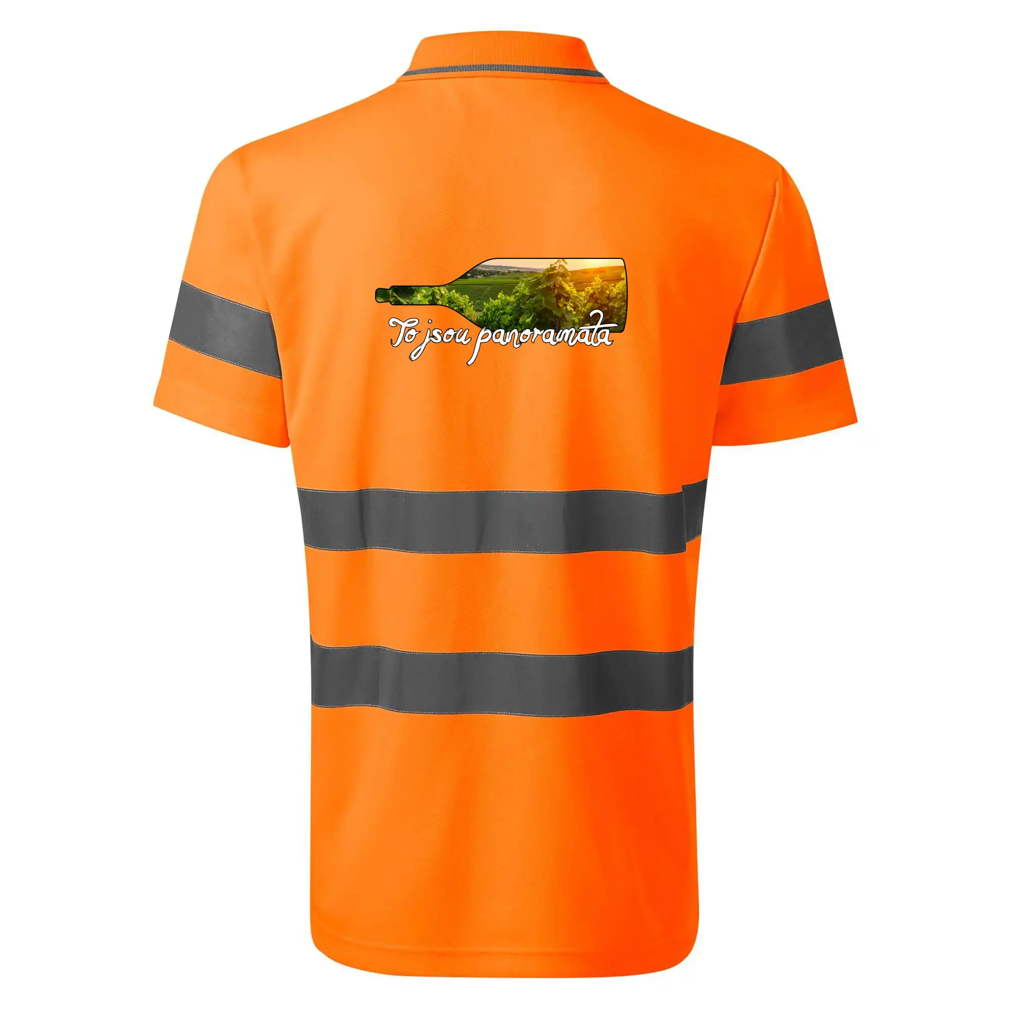 To jsou panoramata vinice