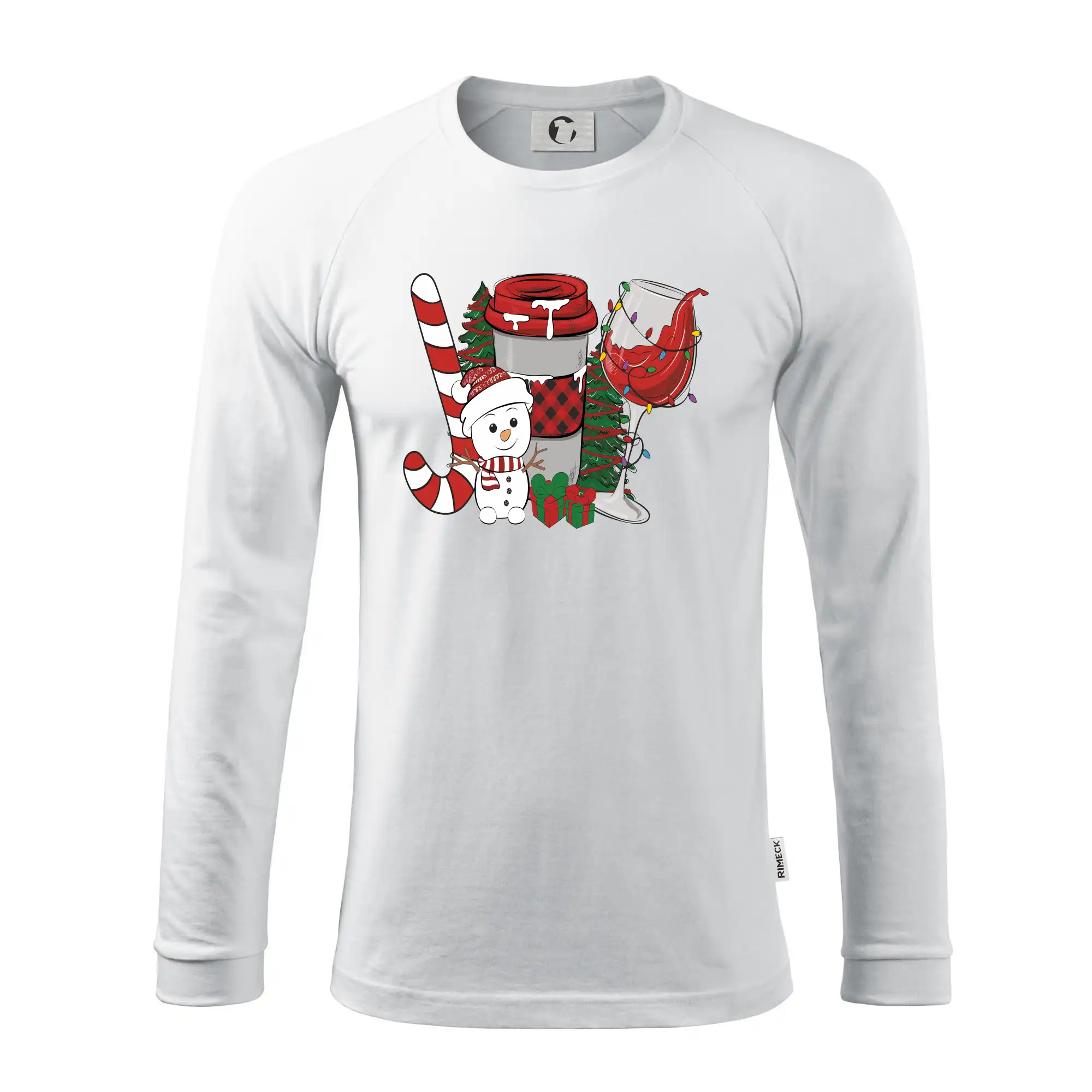 Vánoce, víno a sněhulák