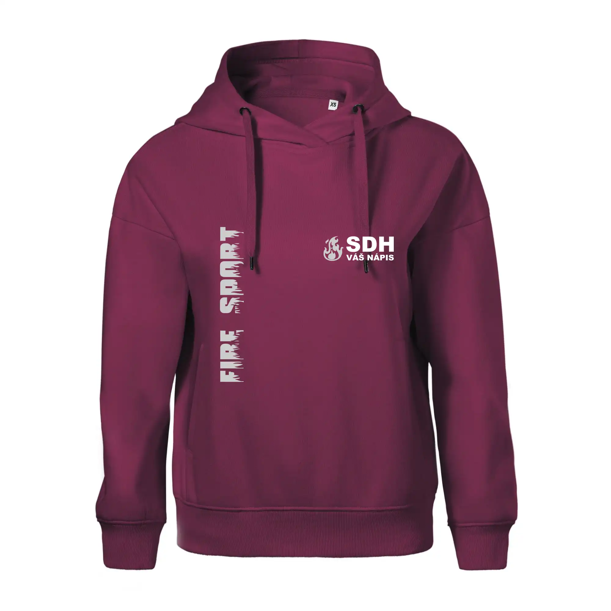 SDH REFLEXNÍ nápis (oheň, firesport, název sboru - vlastní nápis)