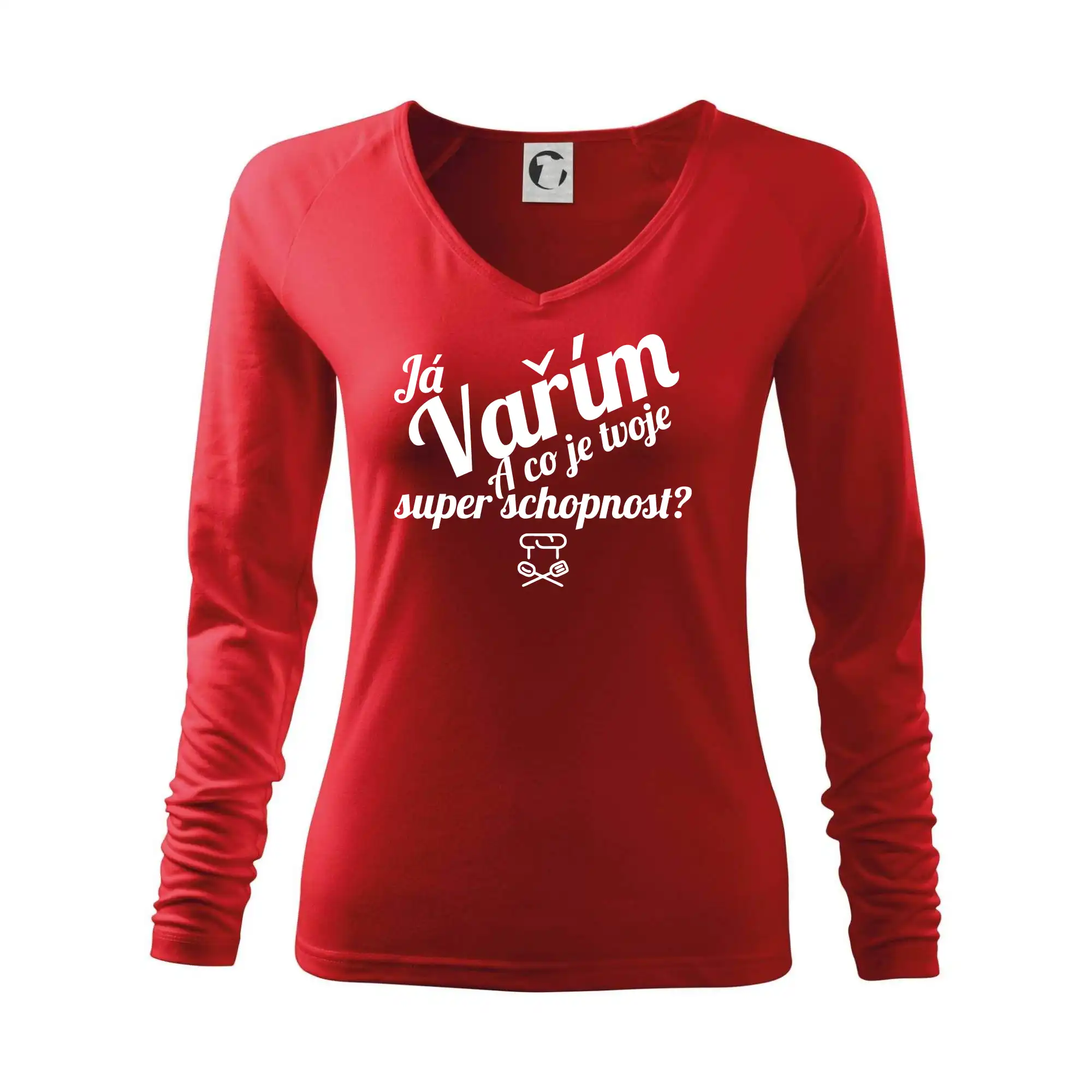 Já vařím - tvoje superschopnost? šikmý nápis