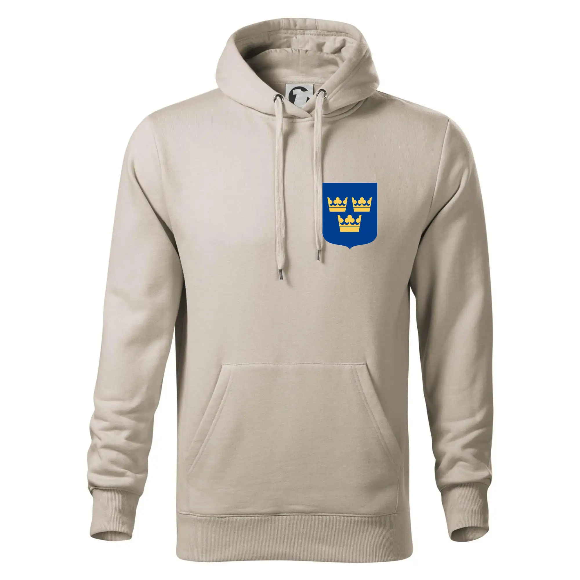 Švédský znak tři korunky na prso