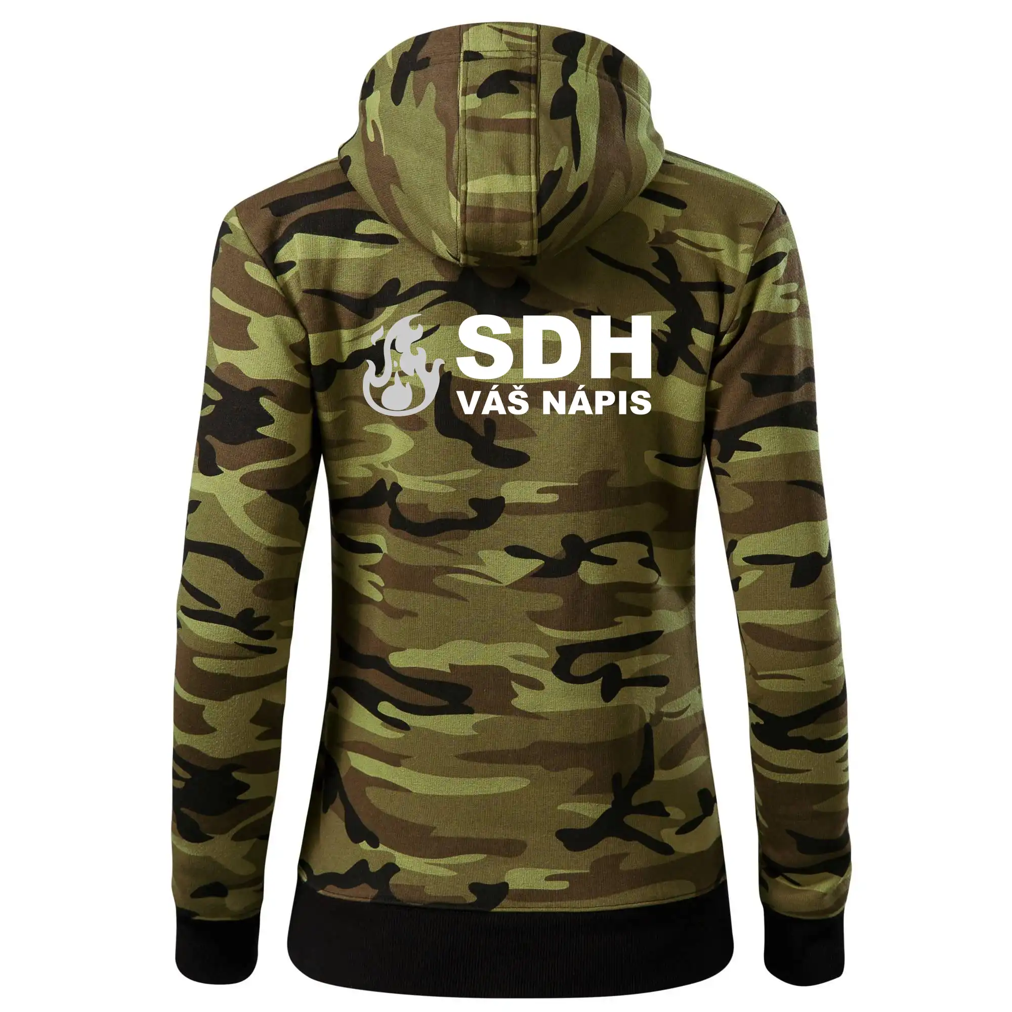 SDH REFLEXNÍ nápis (oheň, firesport, název sboru - vlastní nápis)