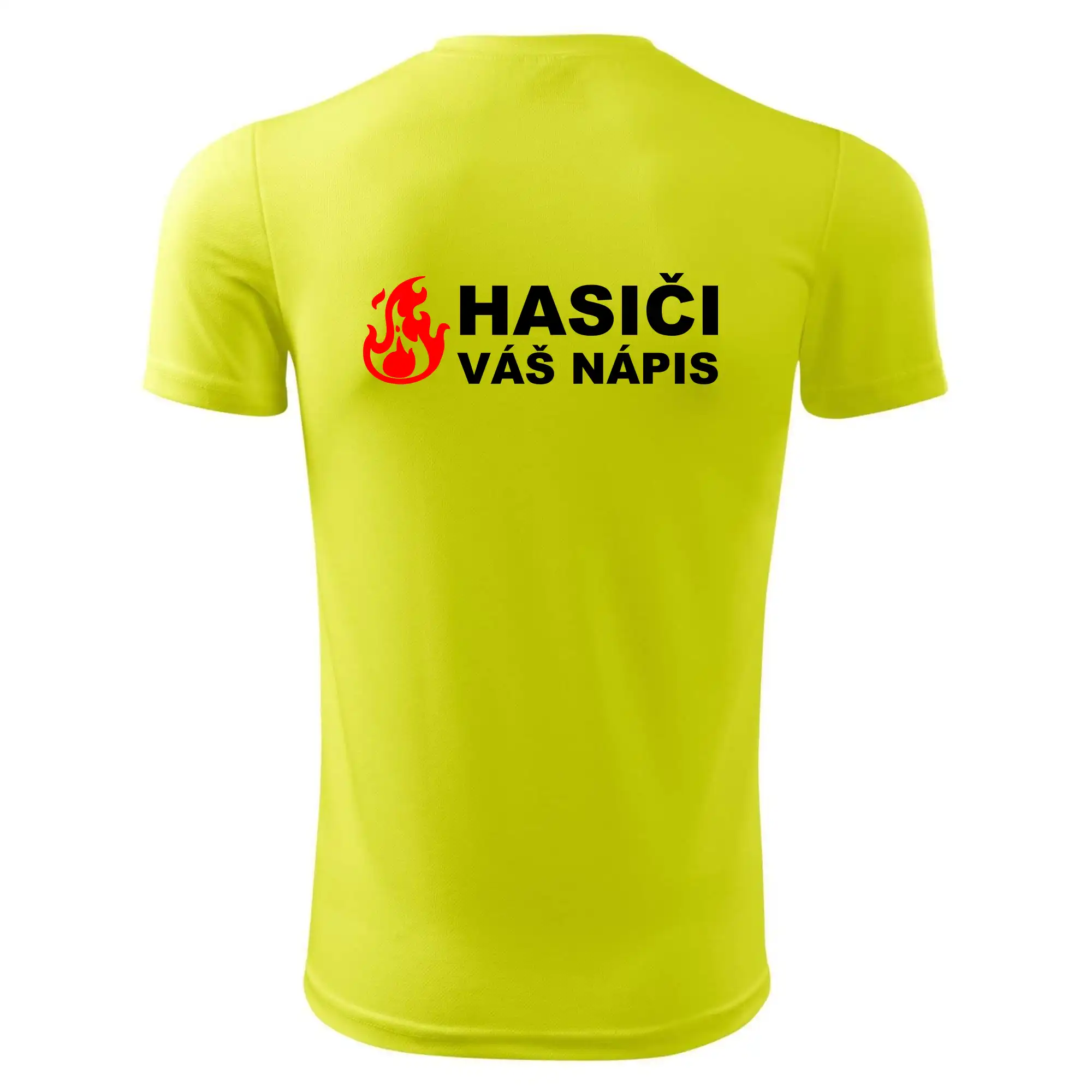 Hasiči (oheň,  Firesport, název sboru - vlastní nápis)