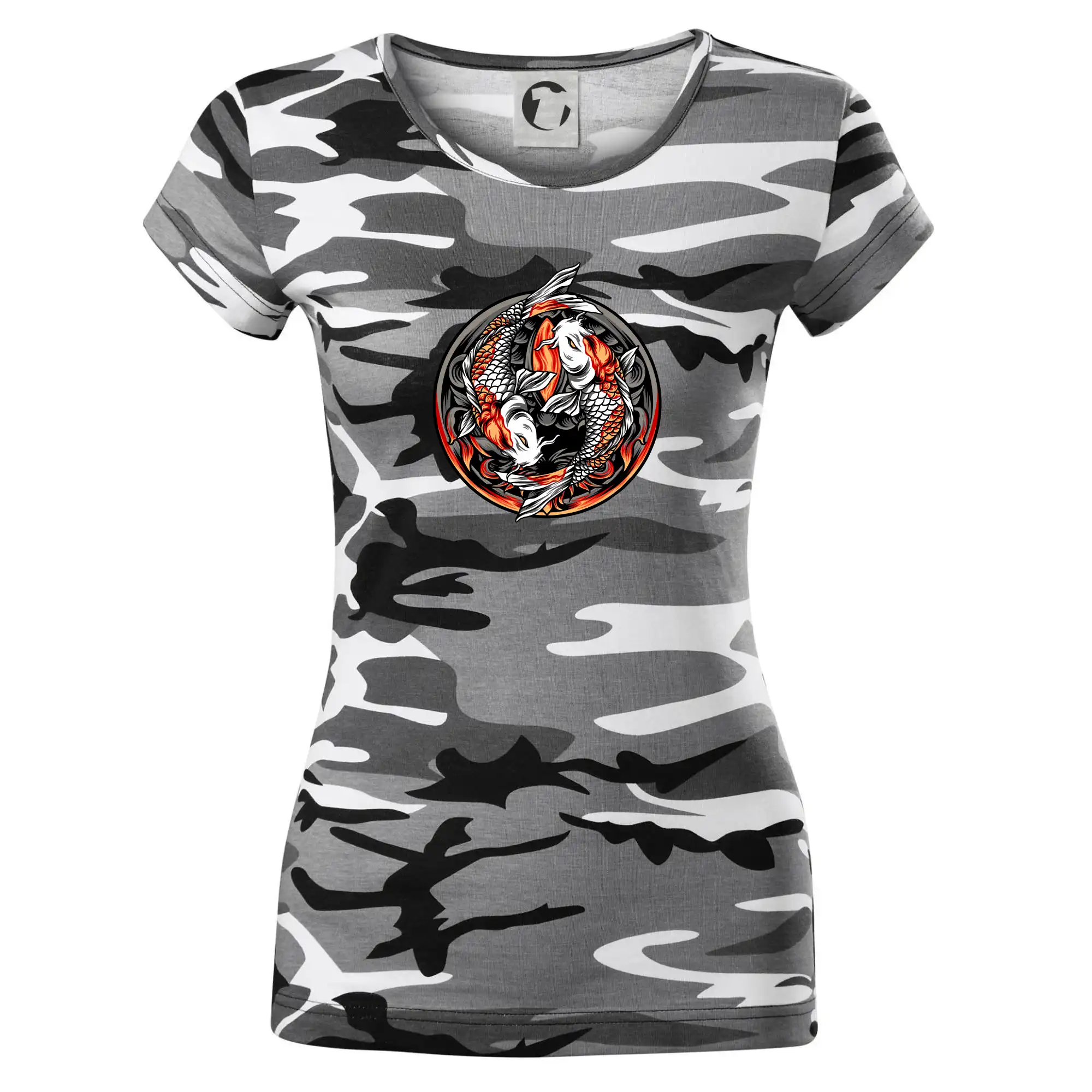 Yin & Yang Koi kapr - oranžový