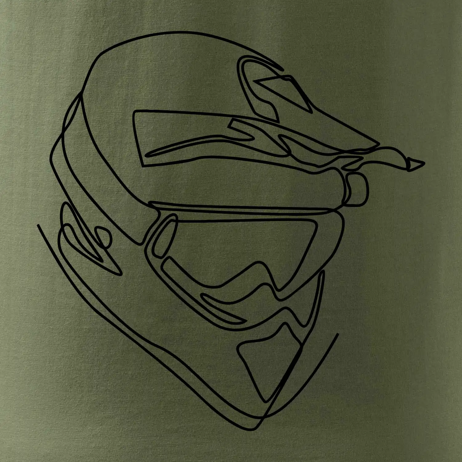 Helma, přilba jednim tahem