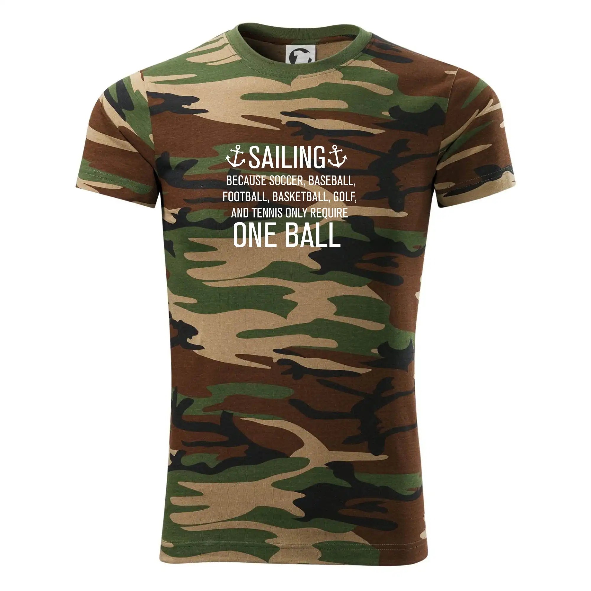 Sailing beacause one ball