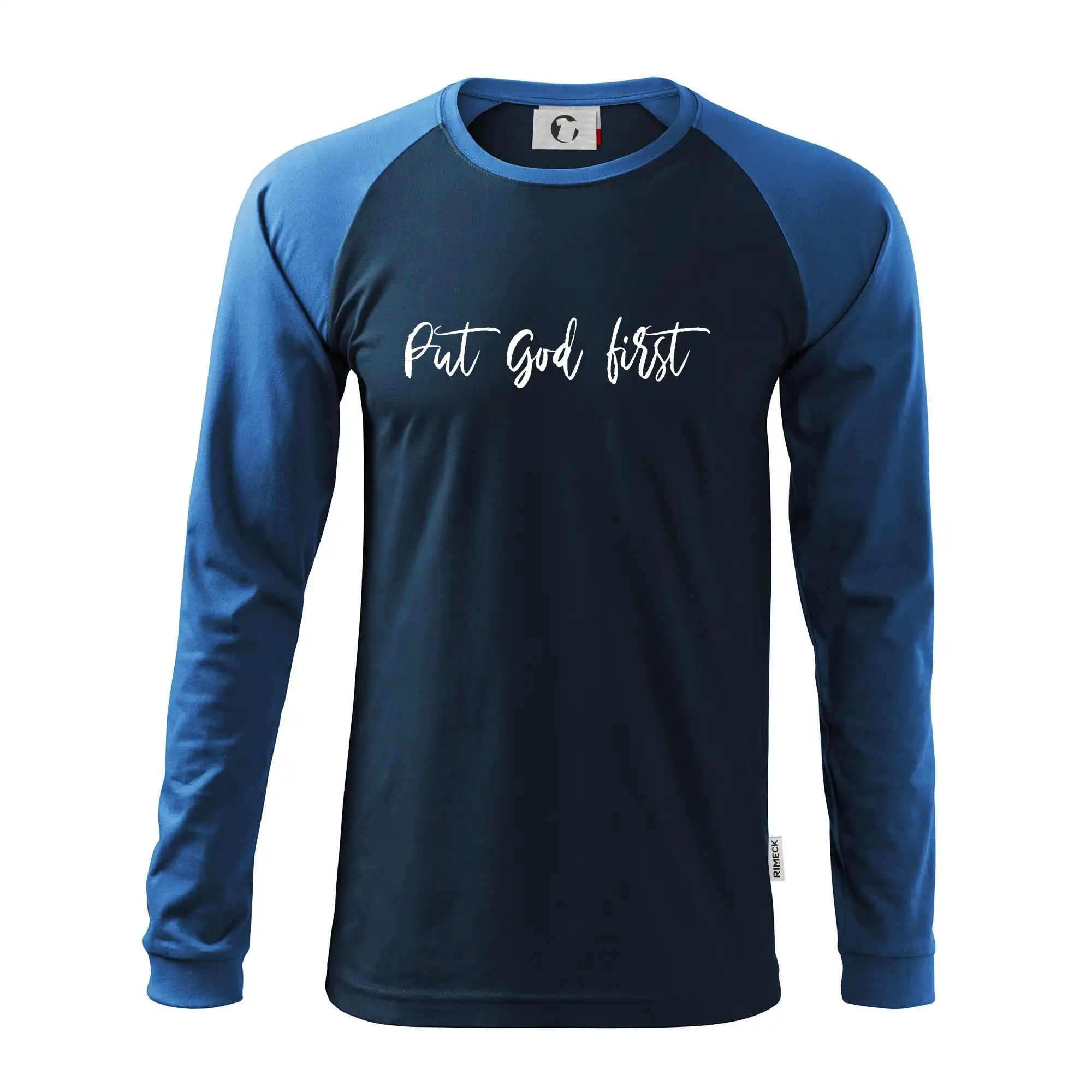 Put God first psací nápis