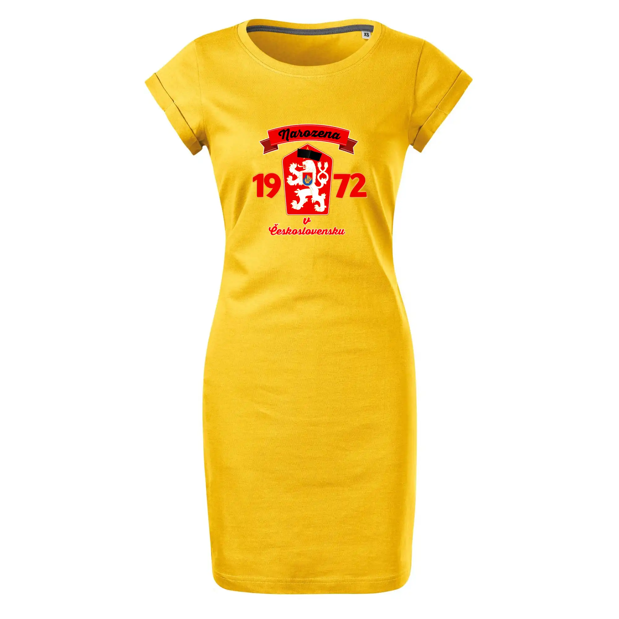 Narozena v Československu - Přelepený znak 1972