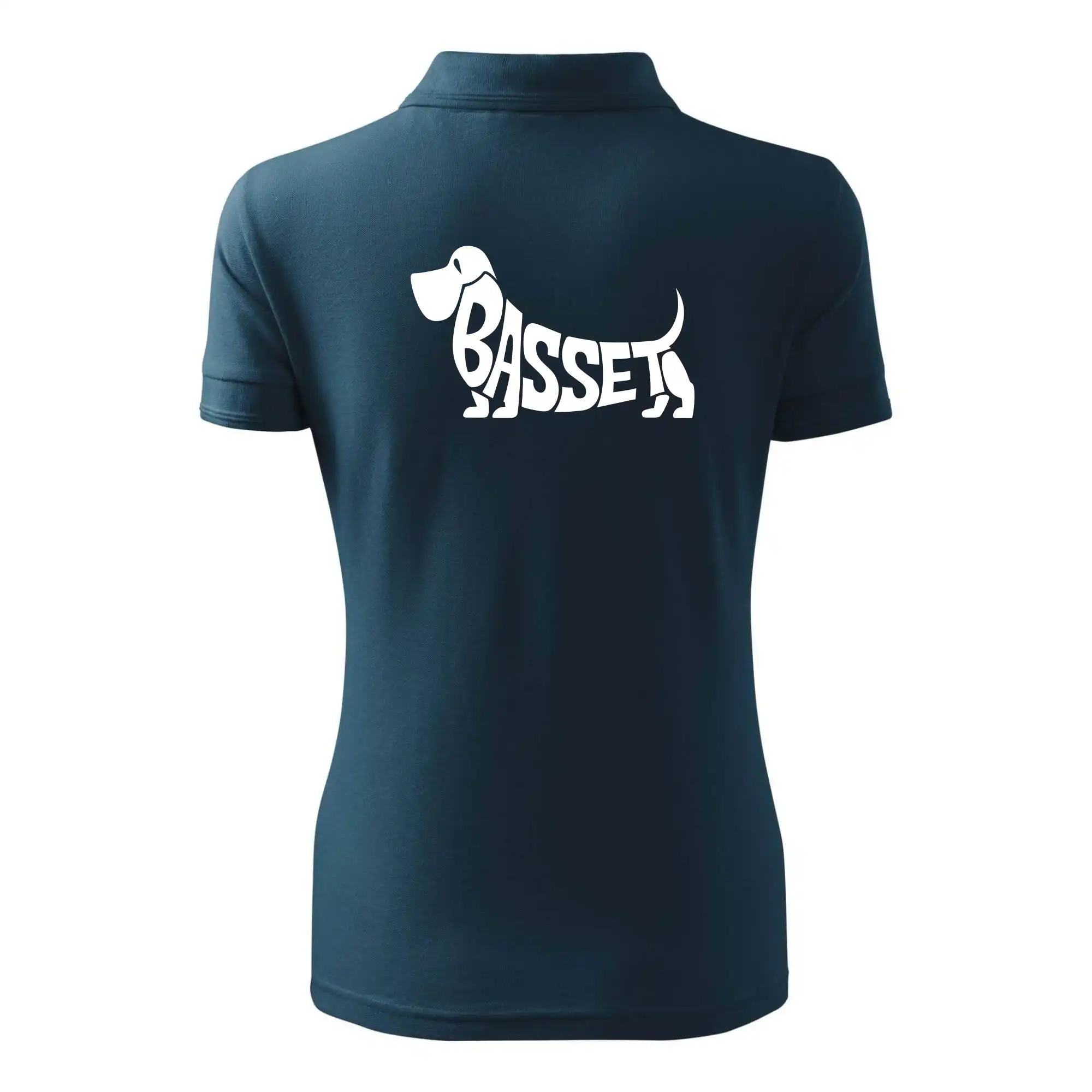 Basset nápis v těle