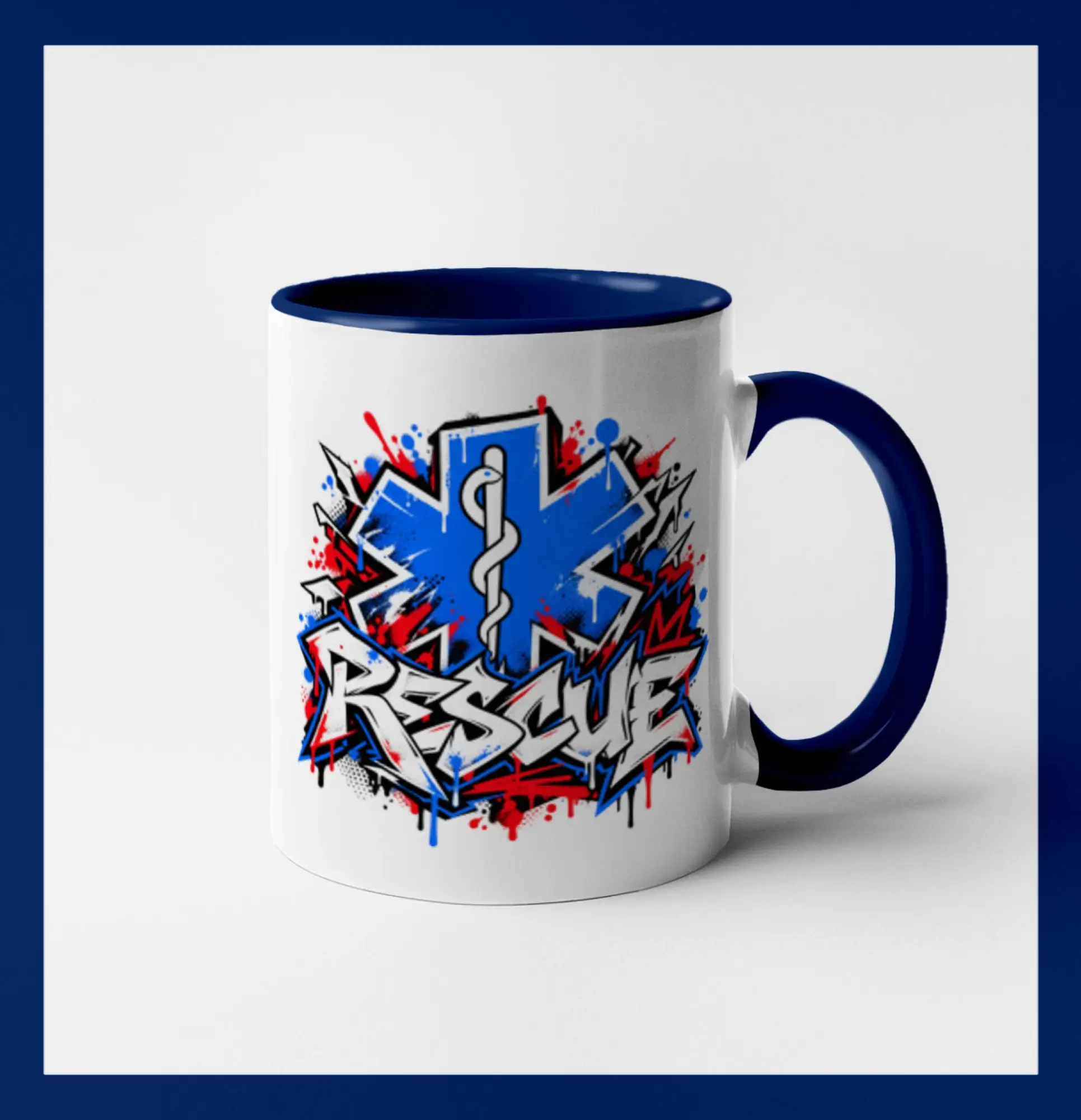 Rescue - Graffiti nápis