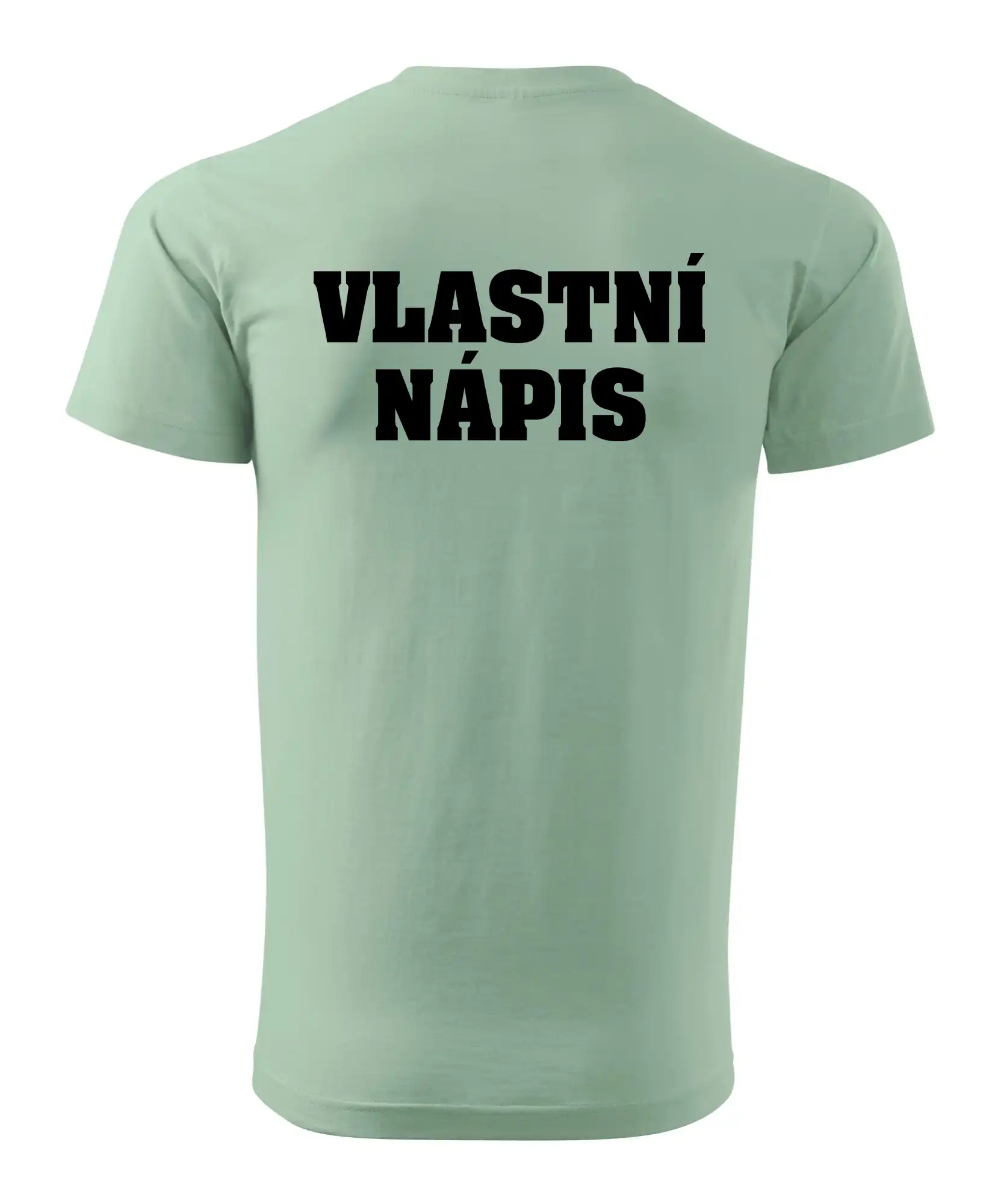 Hvězda života - vlastní nápis vpředu a vzadu