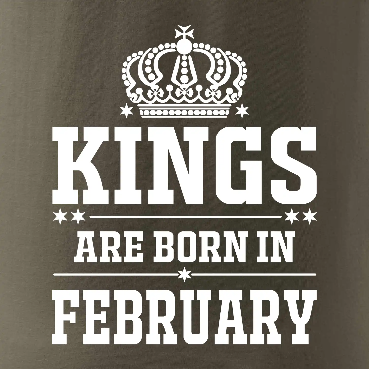 Kings are born in February