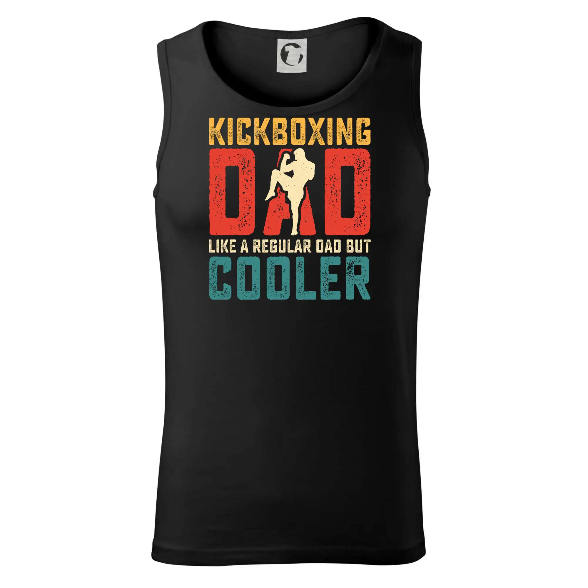 Kickboxing dad like a regular dad but cooler