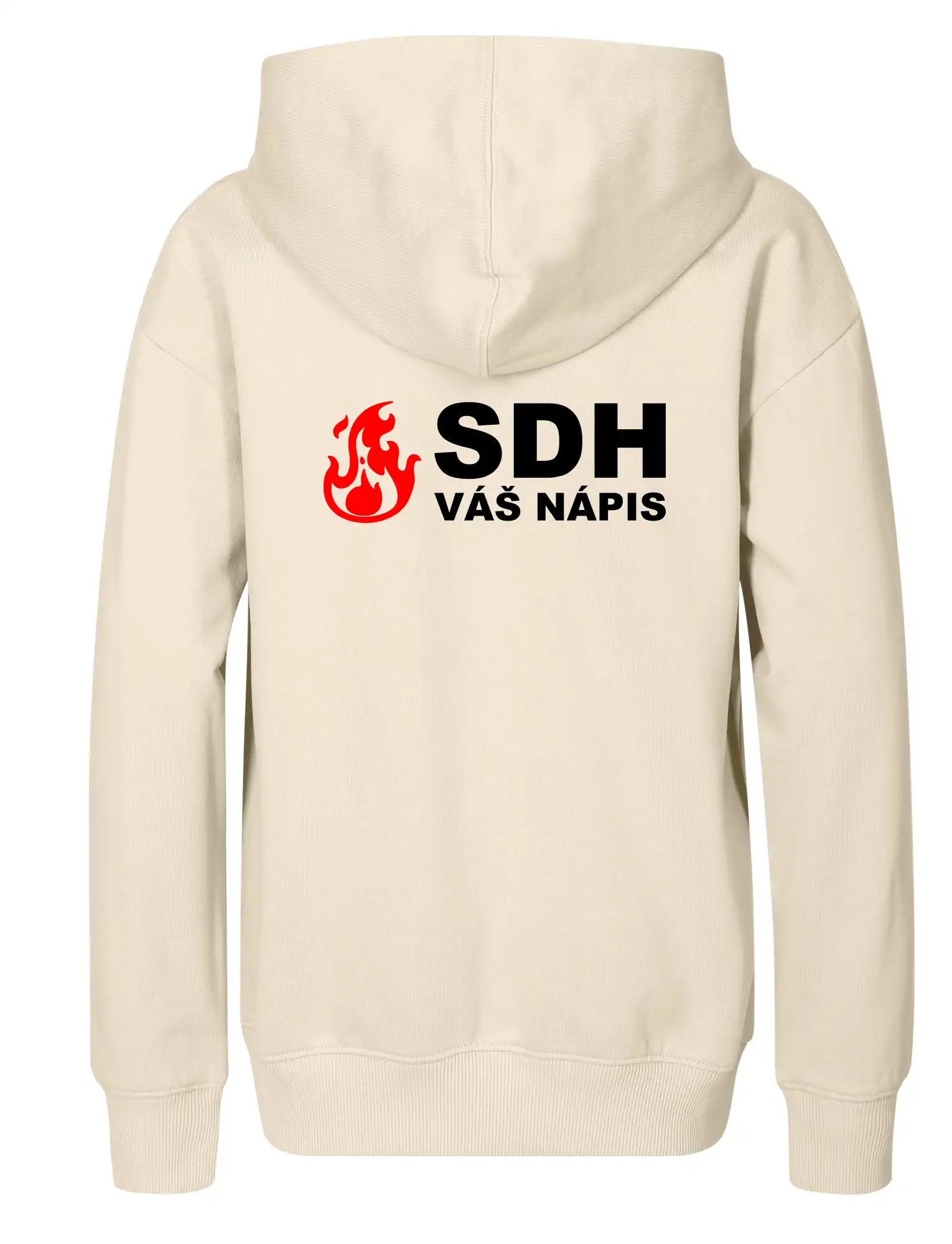 SDH nápis (oheň, firesport, název sboru - vlastní nápis)