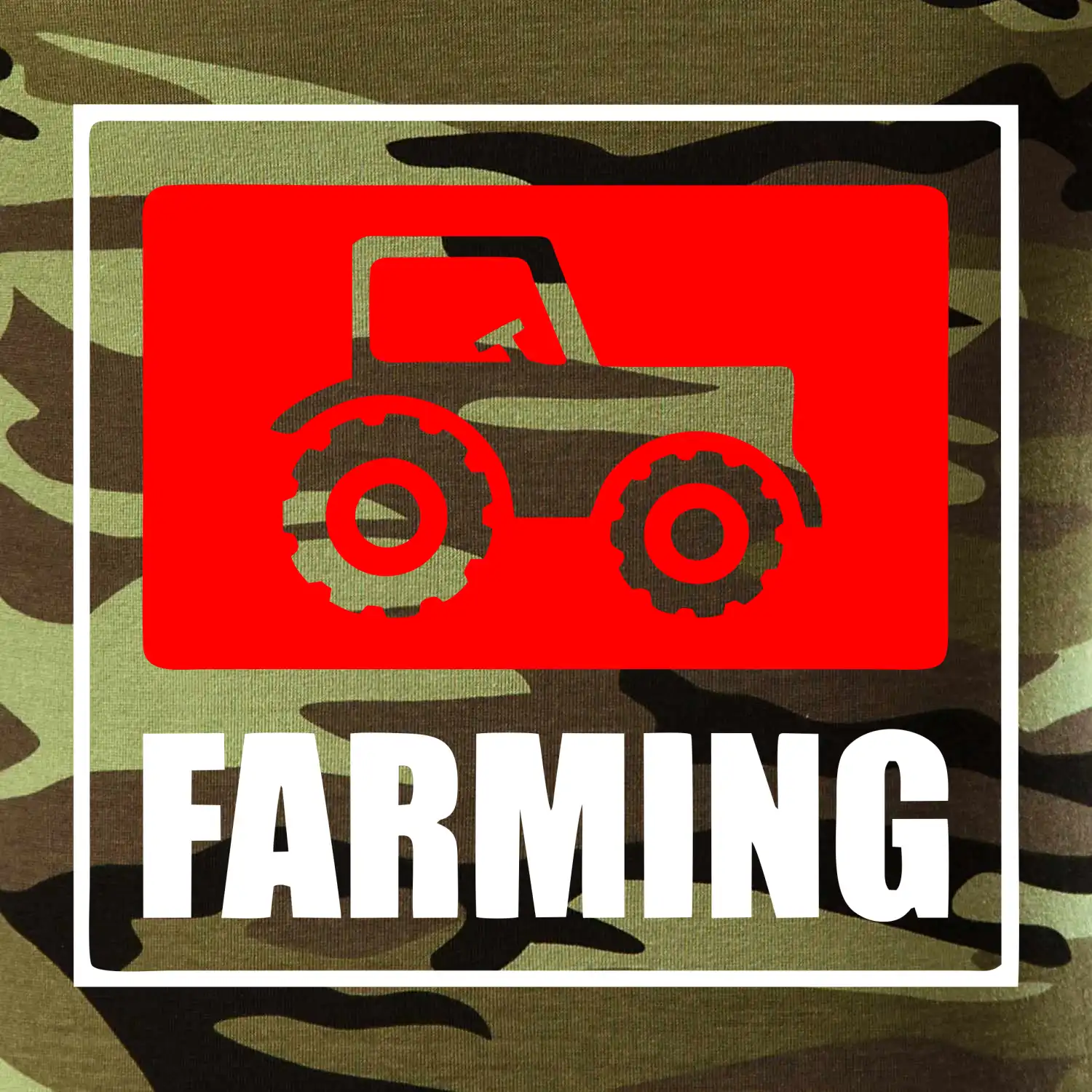 Farming traktor logo