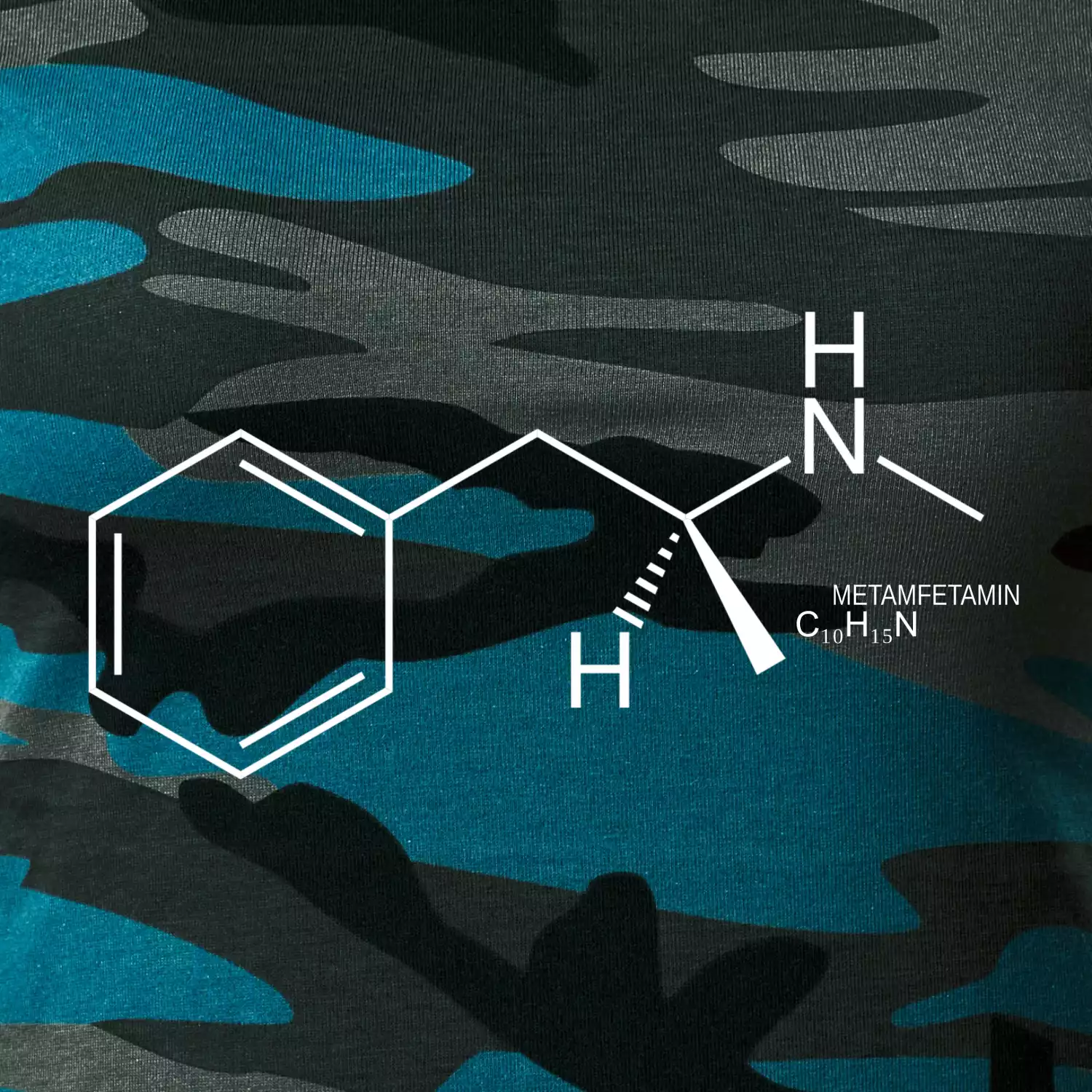 Molekulární struktura pervitin