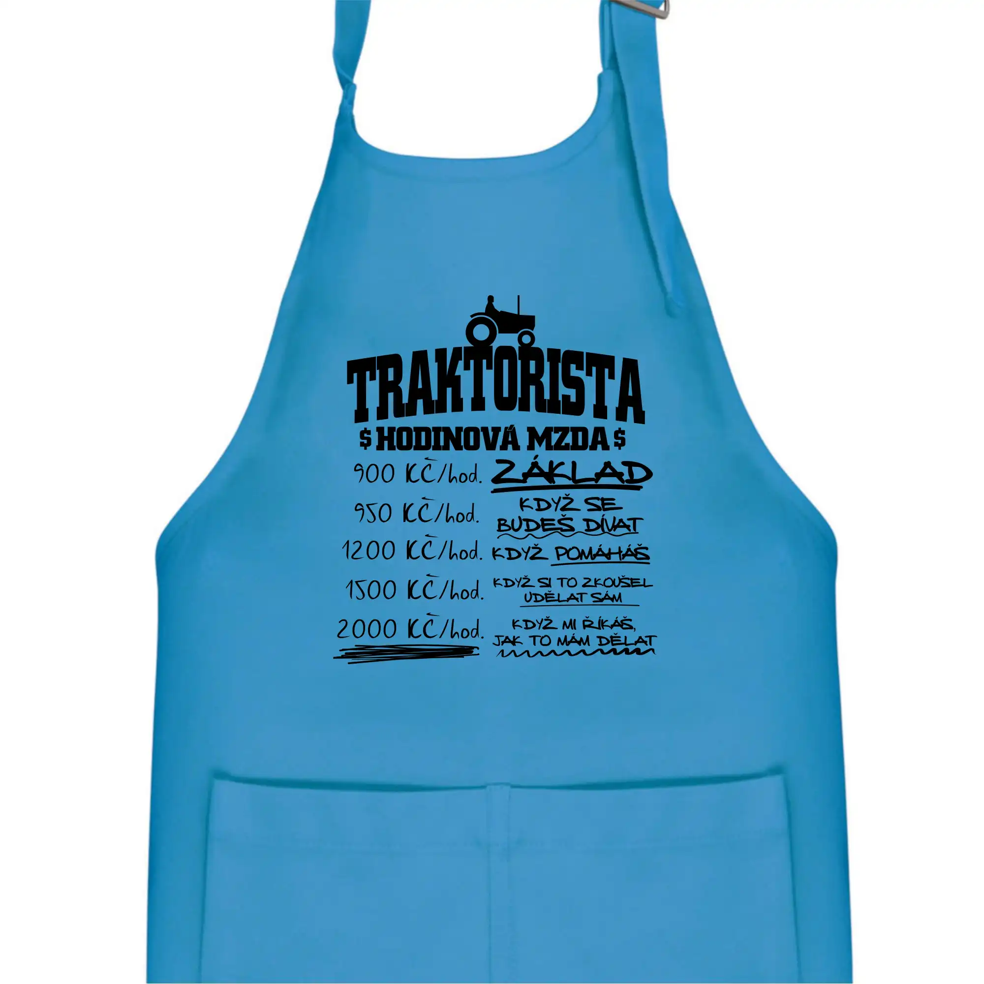 Traktorista hodinová mzda