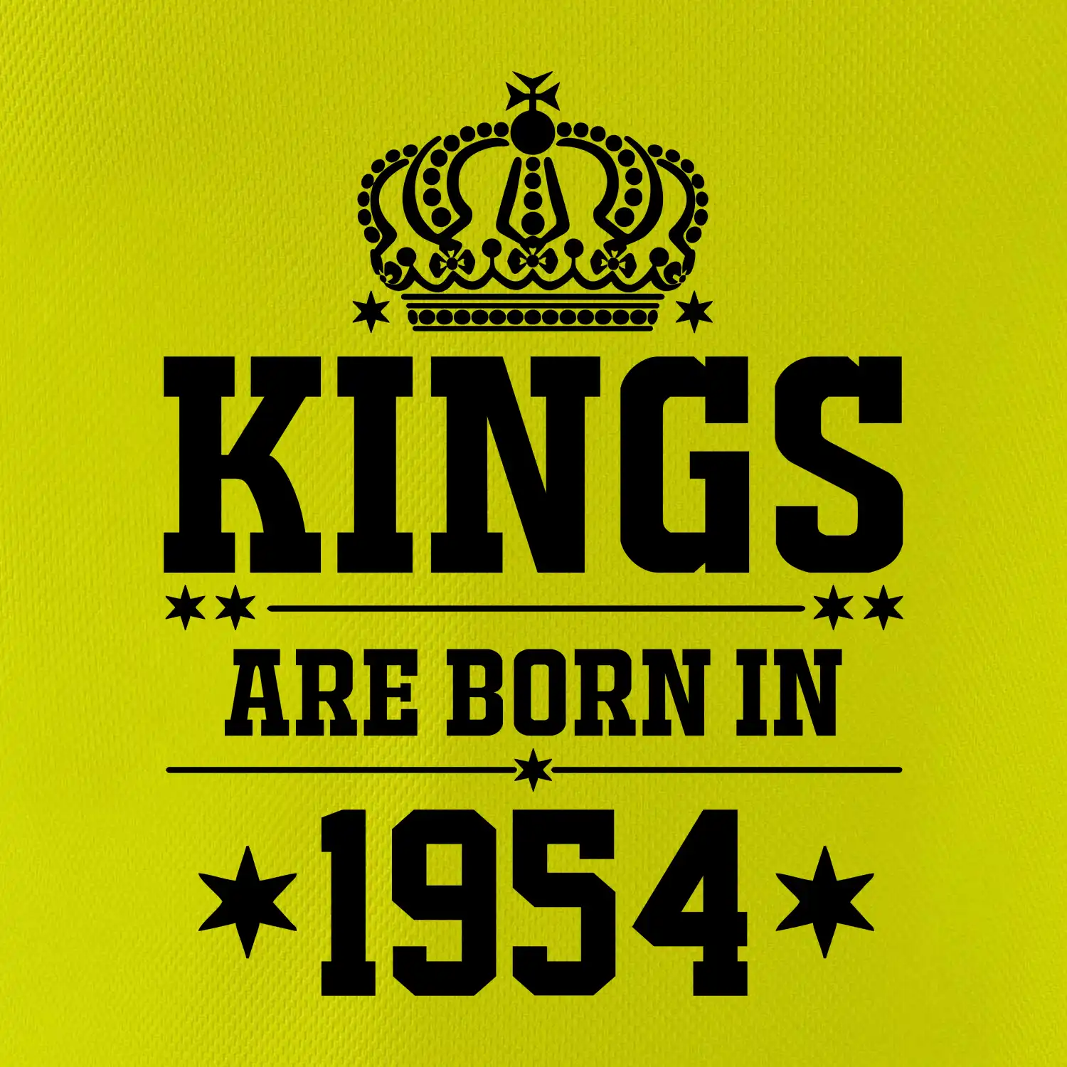 Kings are born in 1954